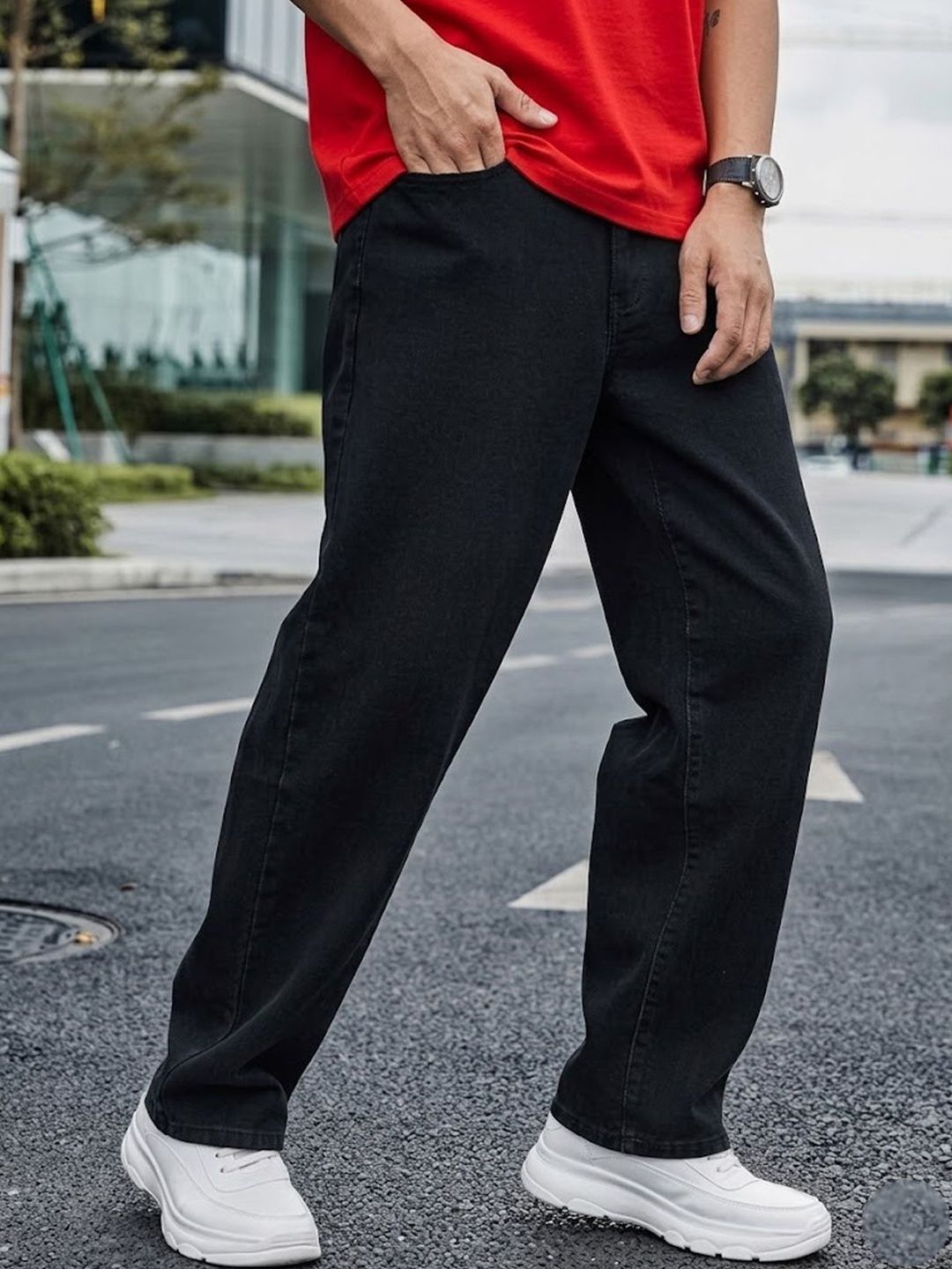 FALKRA Men High-Rise Stretchable Jeans