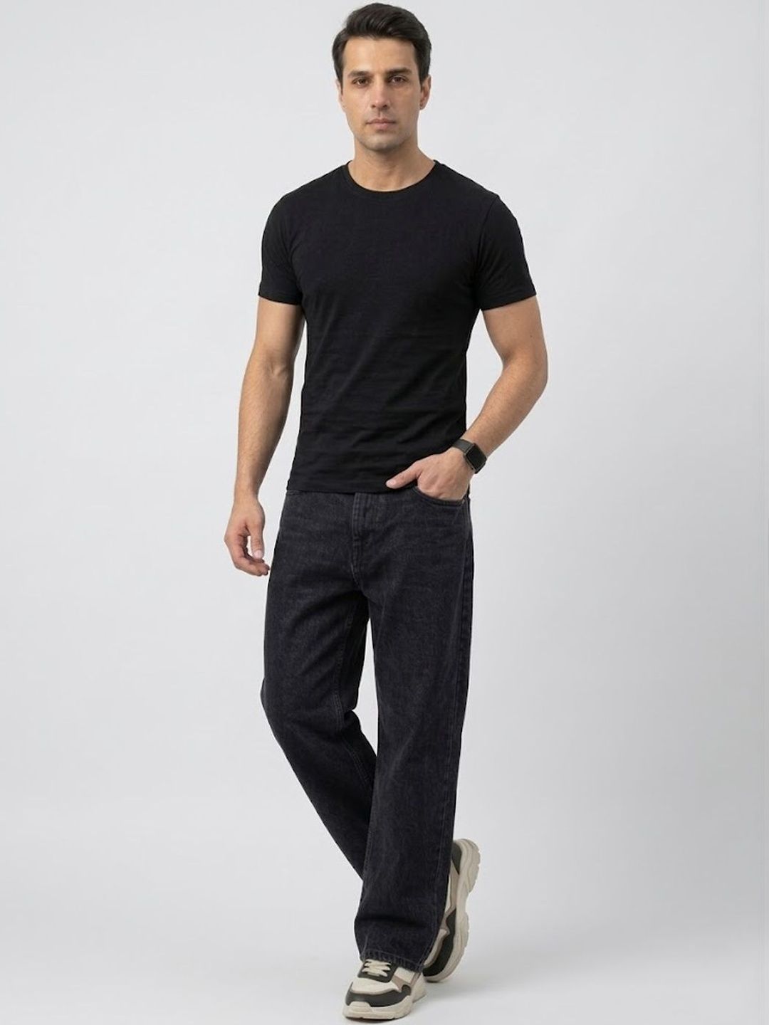 FALKRA Men High-Rise Stretchable Jeans