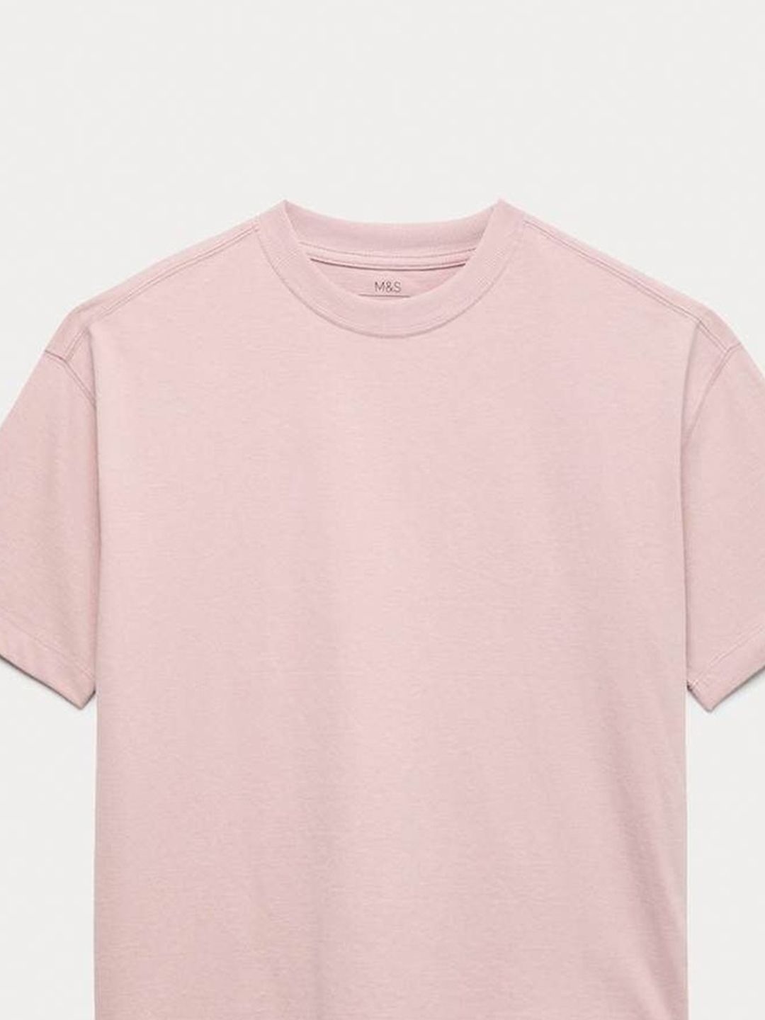 Pure Cotton Plain T-Shirt 2