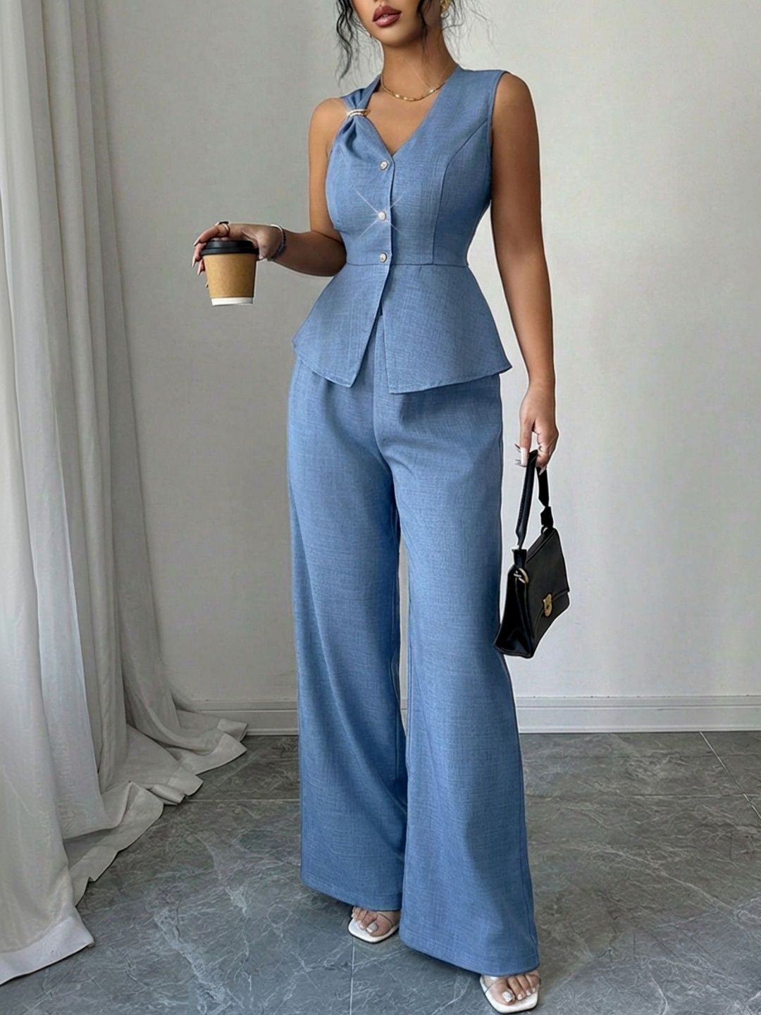 Women Top with Trousers 4