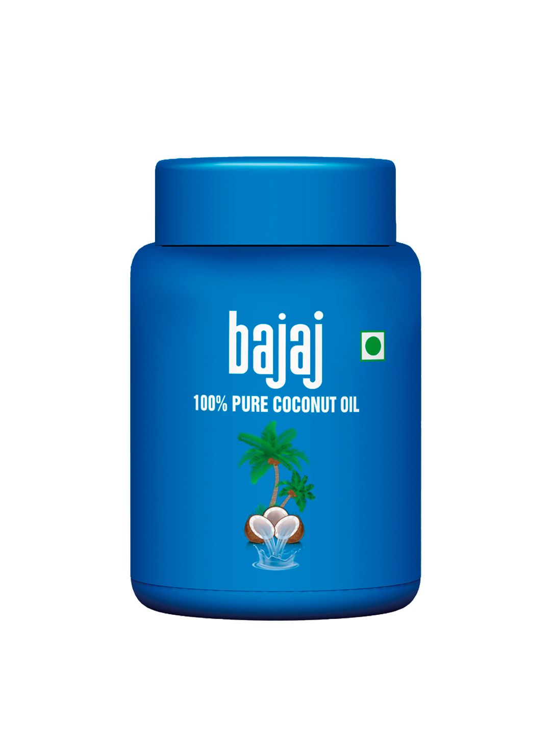 BAJAJ CONSUMER CARE 100% Pure Coconut Oil Wide Mouth Jar - 600ml