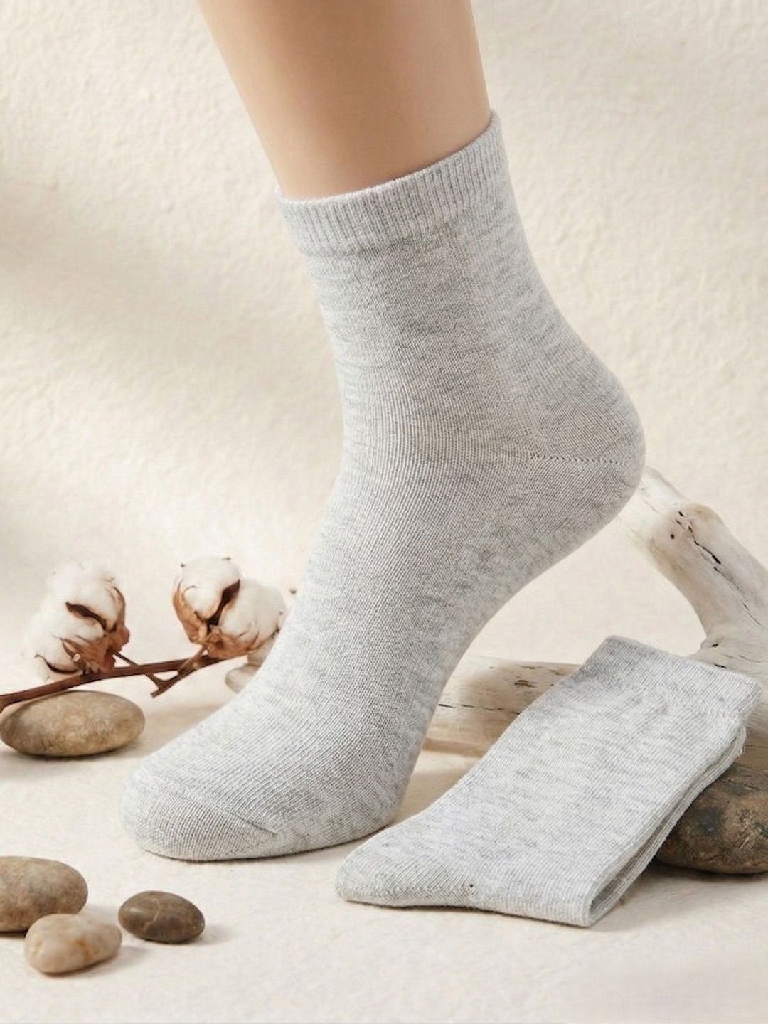 SZN Men Cotton Blend Ankle Length Socks