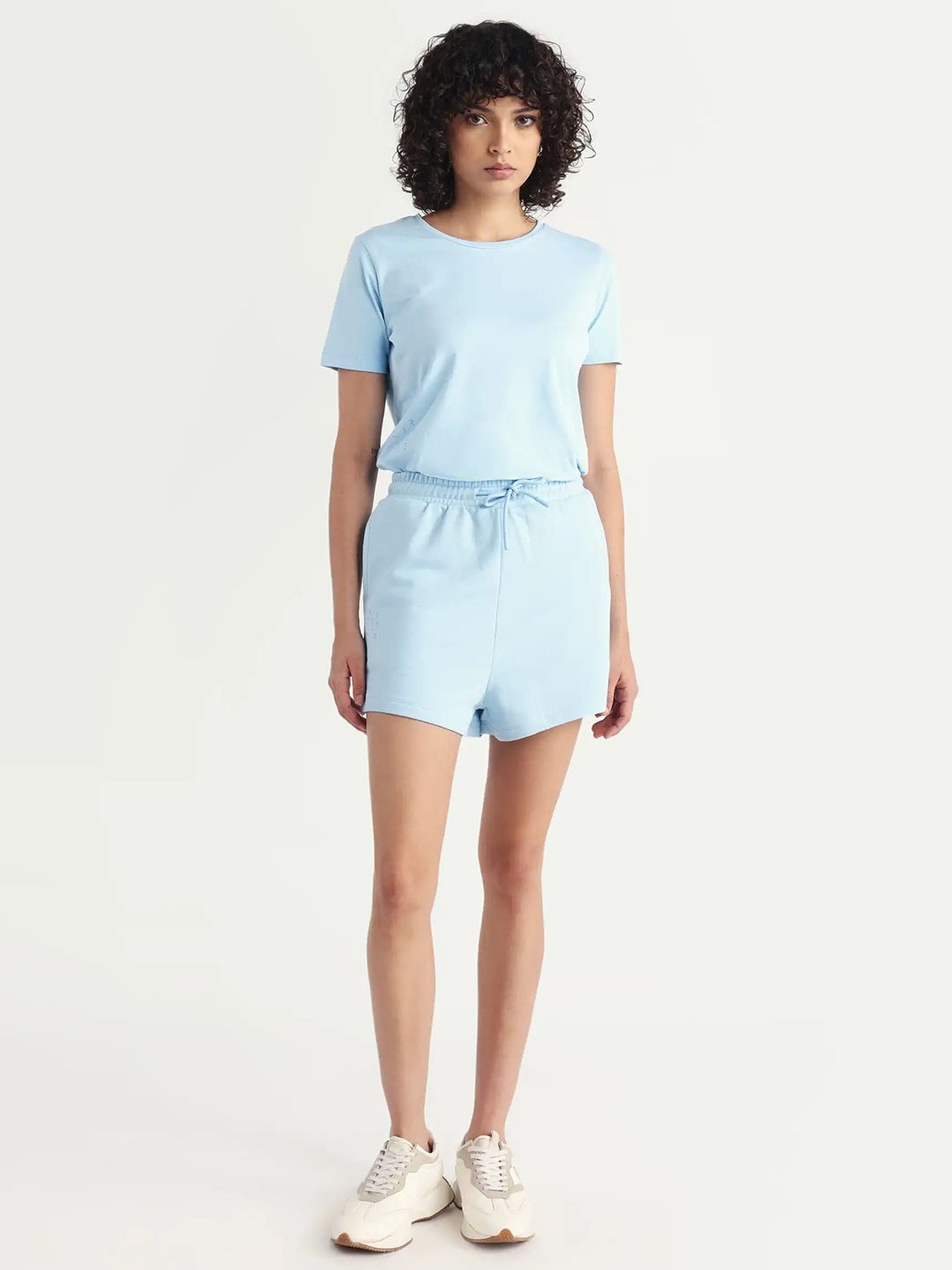 ARTICALE Women Blue Slim Fit Shorts