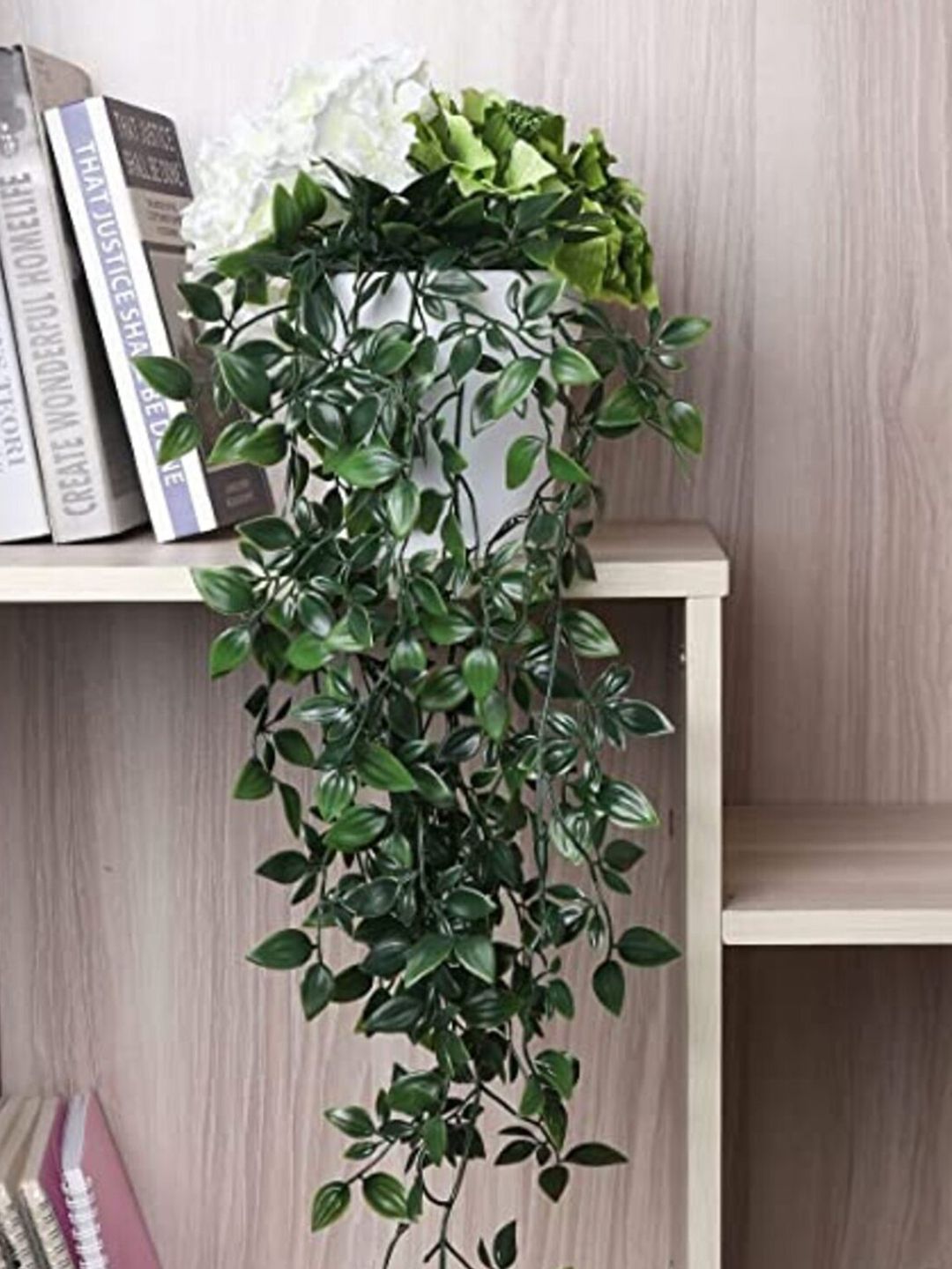 paperi Green Hanging Artificial Plant With Pot