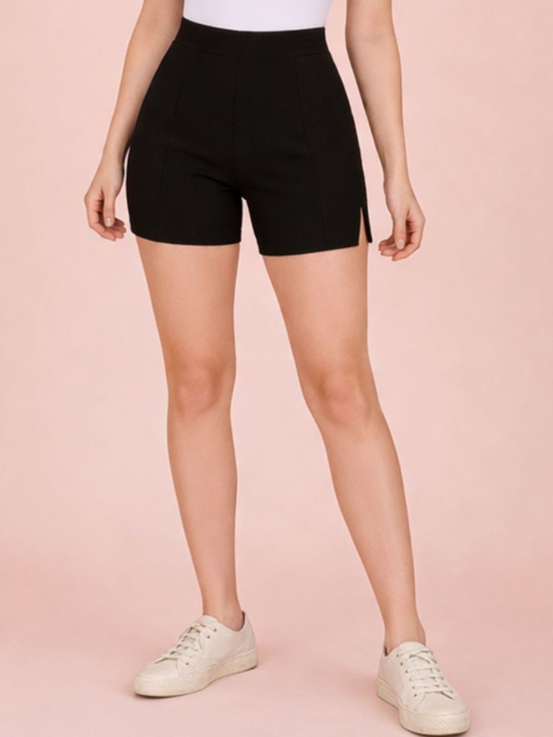 Yunic29 Women High-Rise Training or Gym Shorts