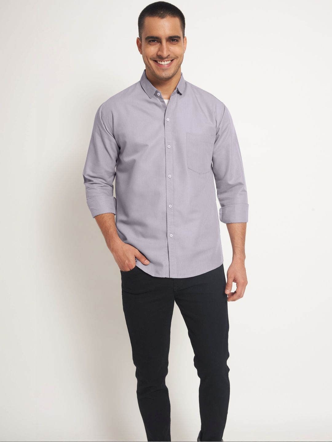 HERE&NOW Men Comfort Casual Shirt