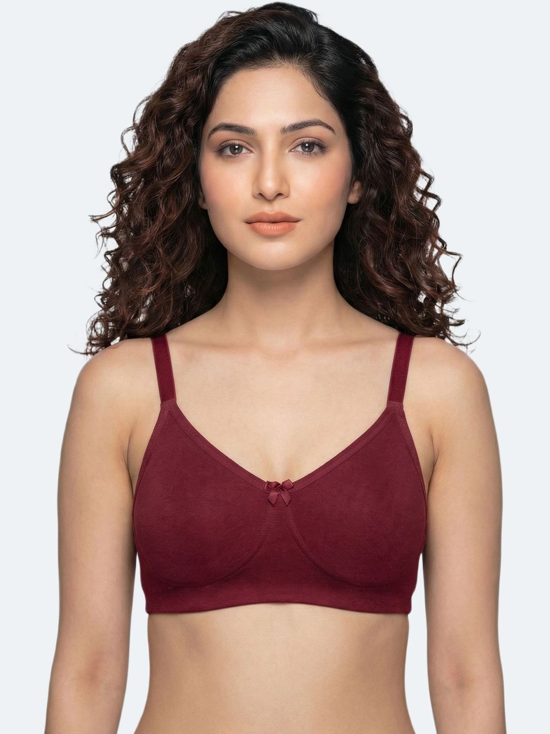 Invisi-Fit Cotton Non-Padded Full Coverage Everyday Bonded Bra