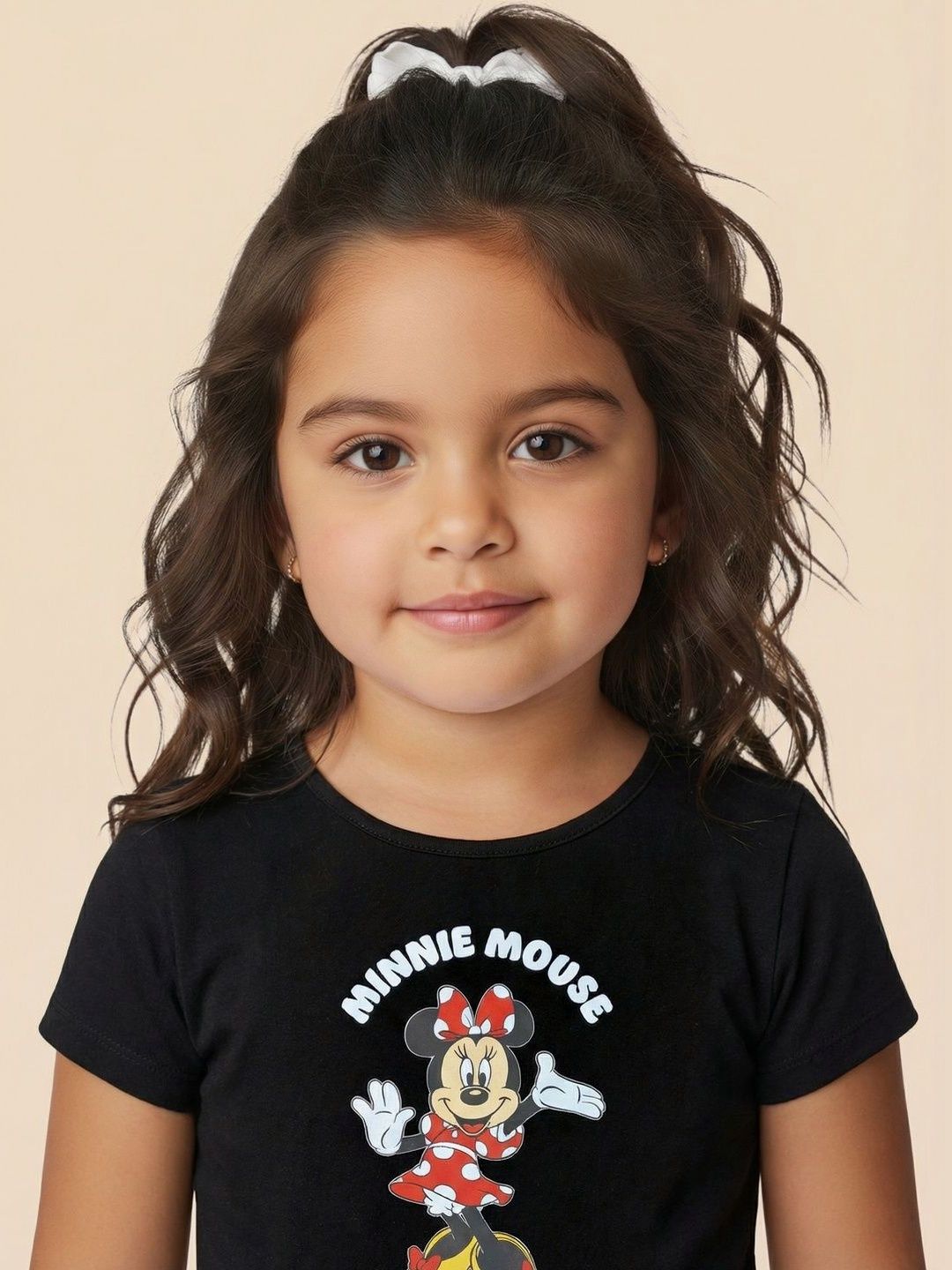 Girls Printed T-shirt with Skirt 3