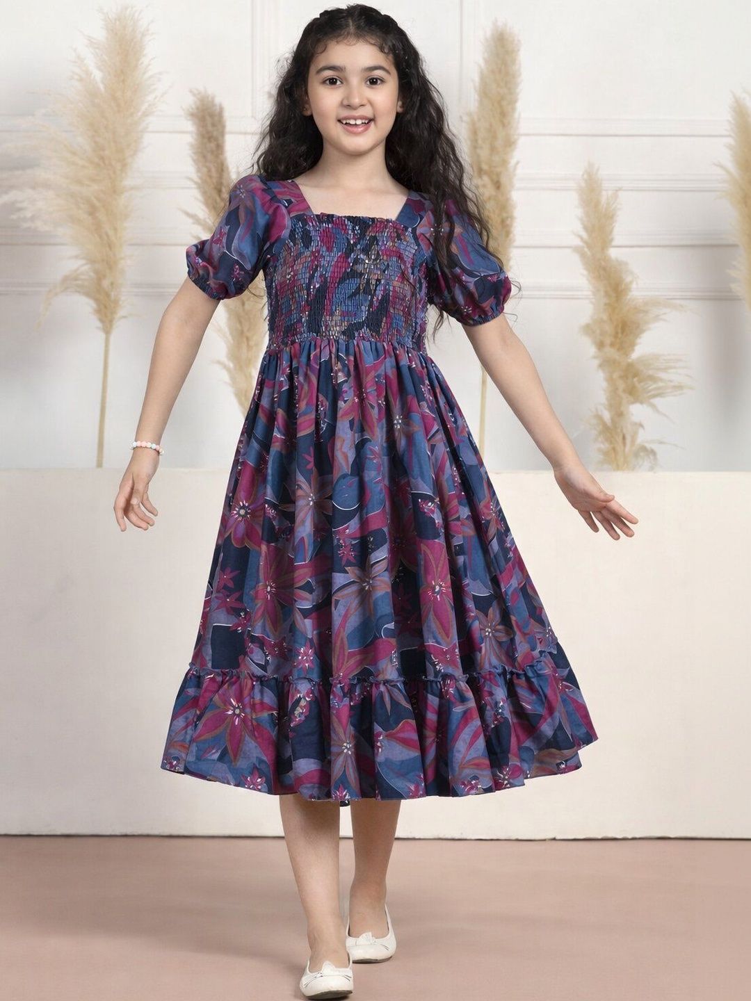 PaheliRani Print Fit & Flare Dress