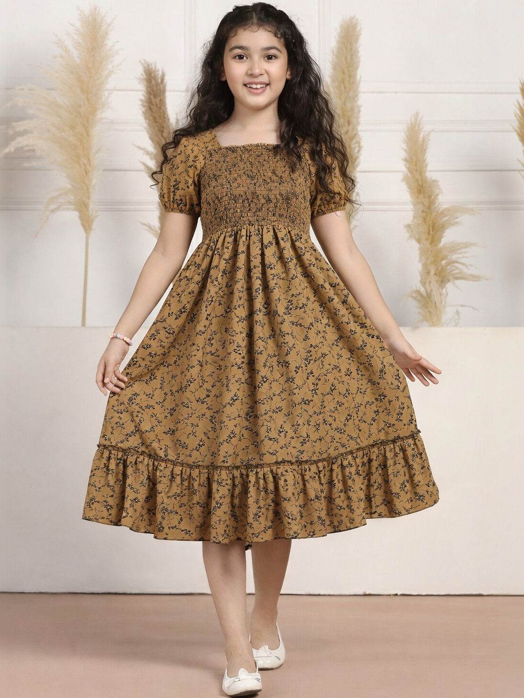 PaheliRani Print Fit & Flare Dress