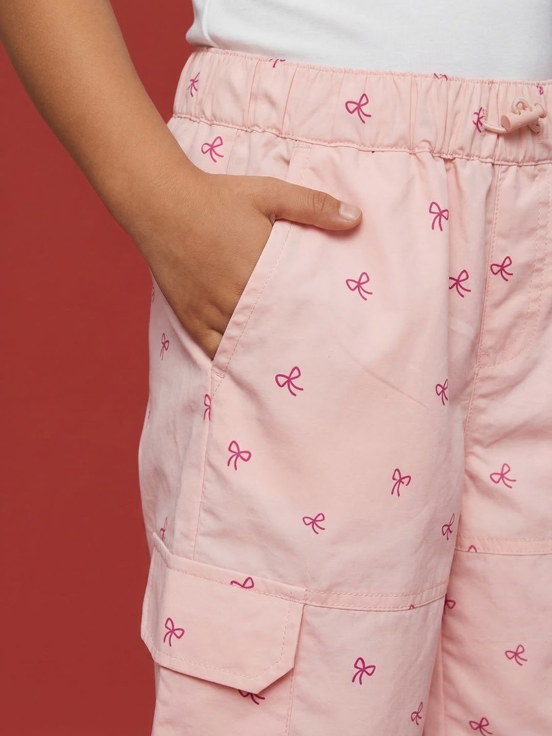 Girls Printed Baggy Trousers 7