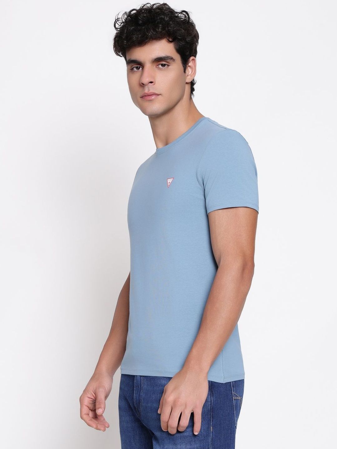 GUESS Men Brand Logo T-shirt
