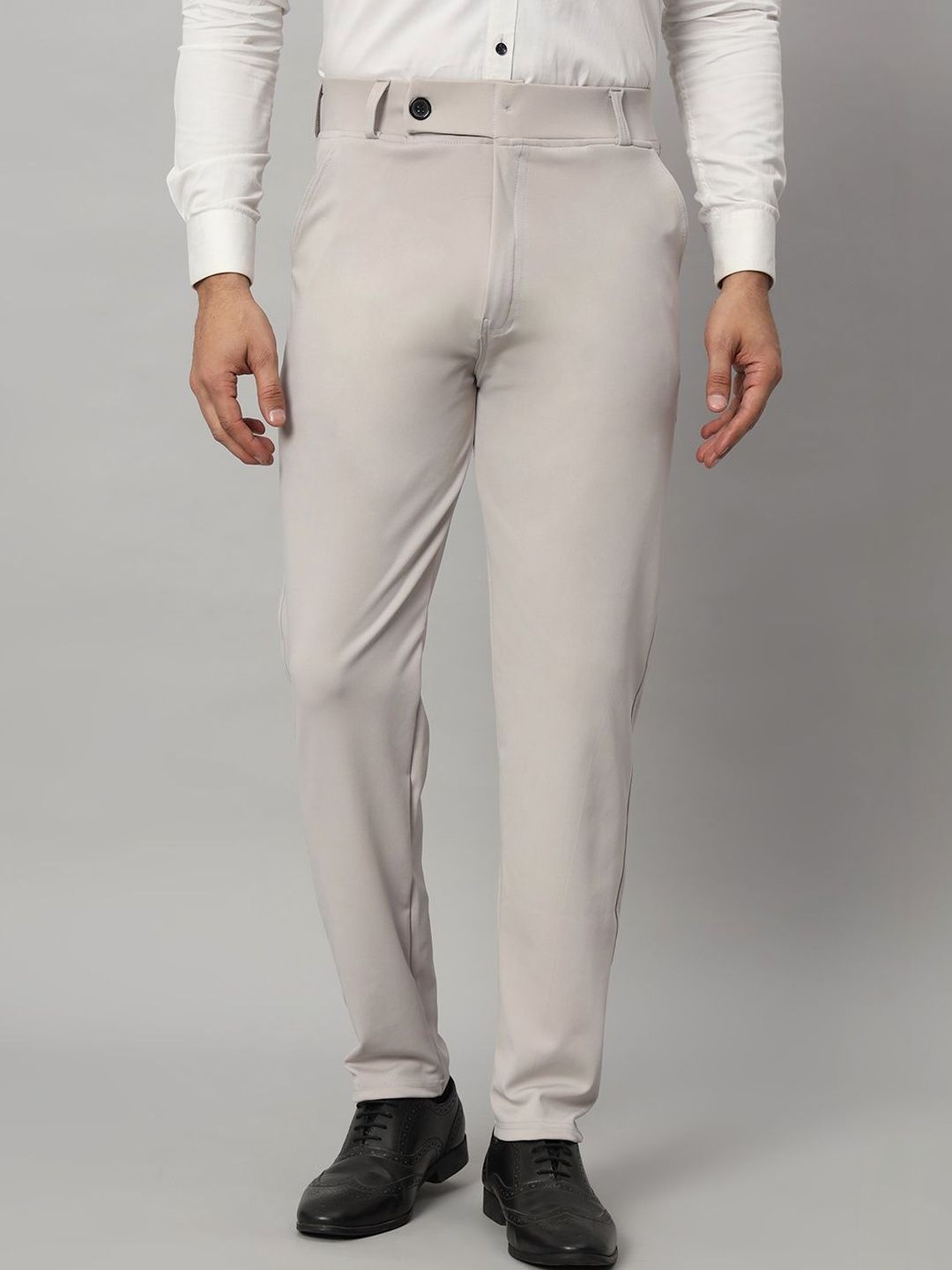 Veltick Men Easy Wash Trousers