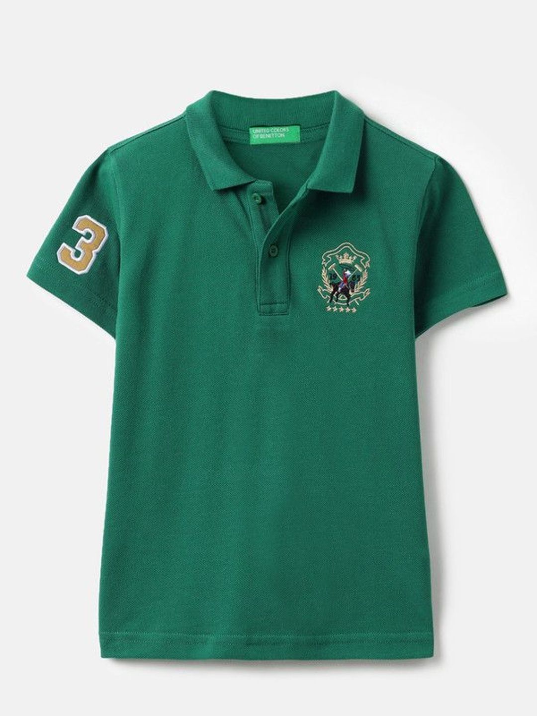 United Colors of Benetton Boys Pure Cotton Tshirts