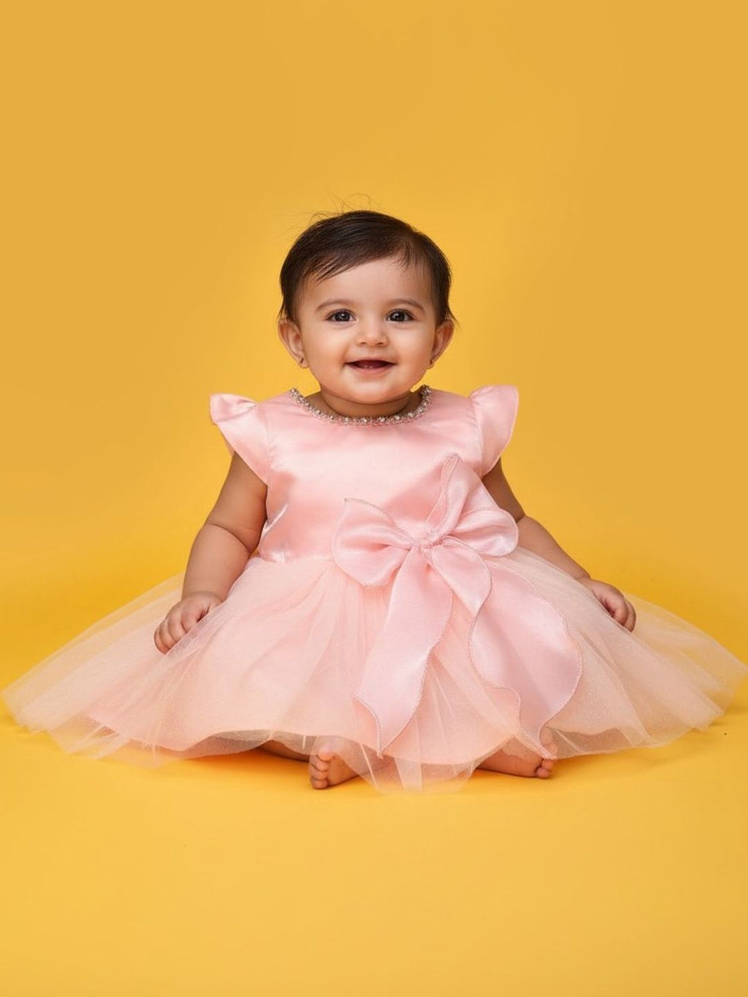 V-Mart Infant Girl Fit & Flare Short Dress
