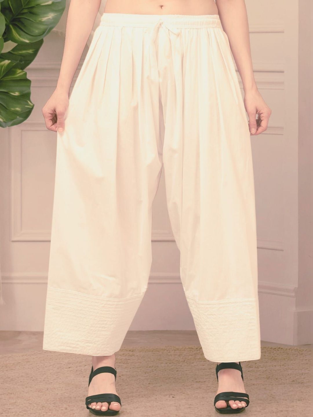 farukhi creation Women Loose Fit Cotton Salwar