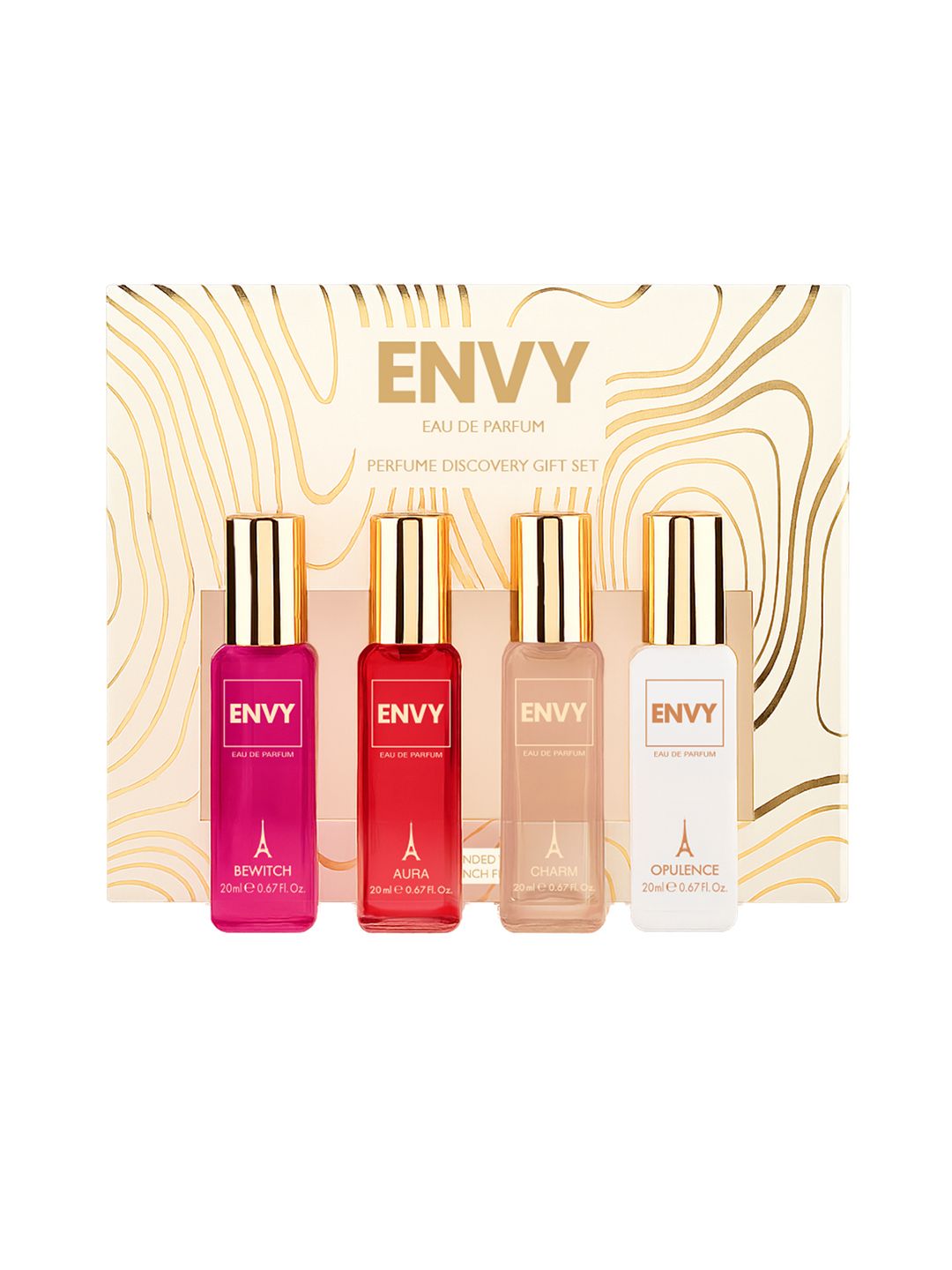 Envy Set of 4 Women Perfume Discovery Gift Set - 20 ml Each