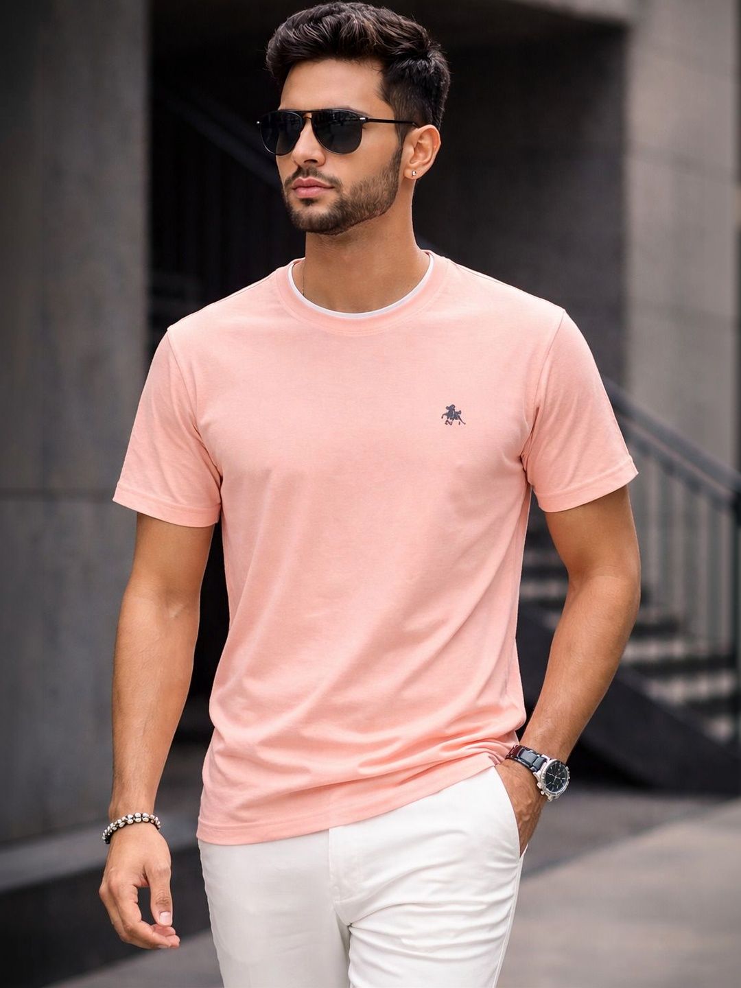 Parcel Yard Mens Round Neck Tshirts
