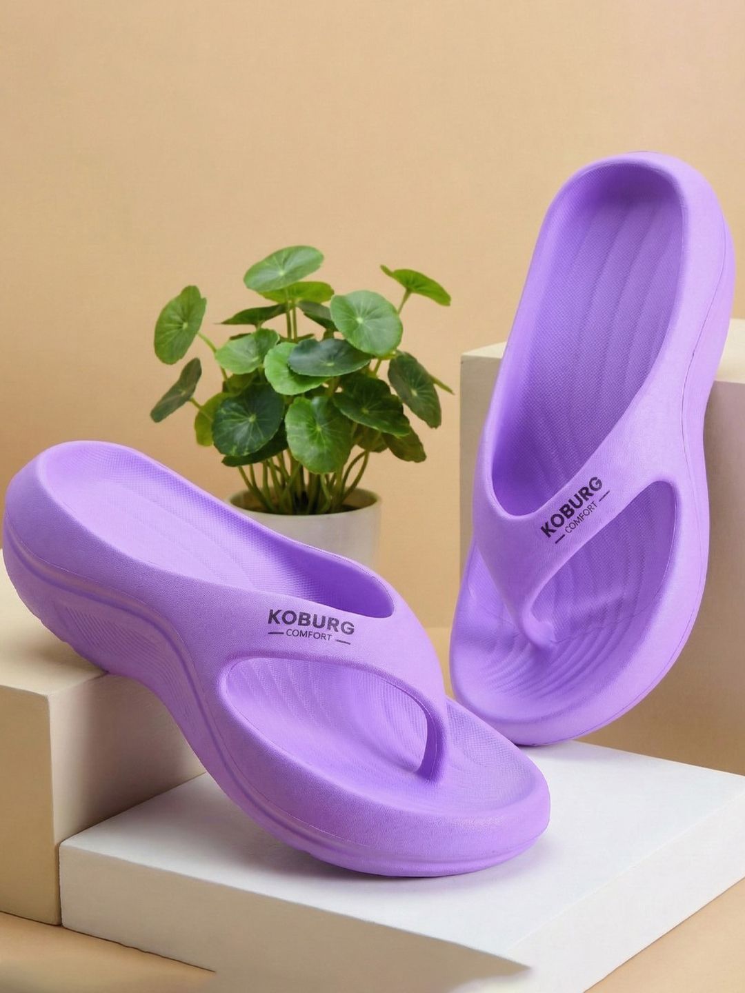 Koburg Jasmine Women Eva Comfort Slipper Lightweight Durable Slip-on Flip Flops