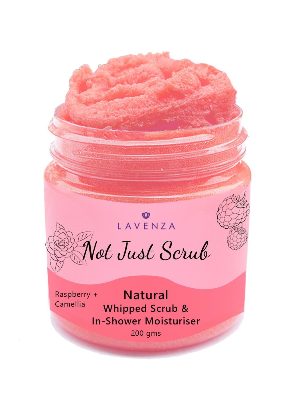 LAVENZA Freshly Whipped Creamy Sugar Body Scrub - 200 g