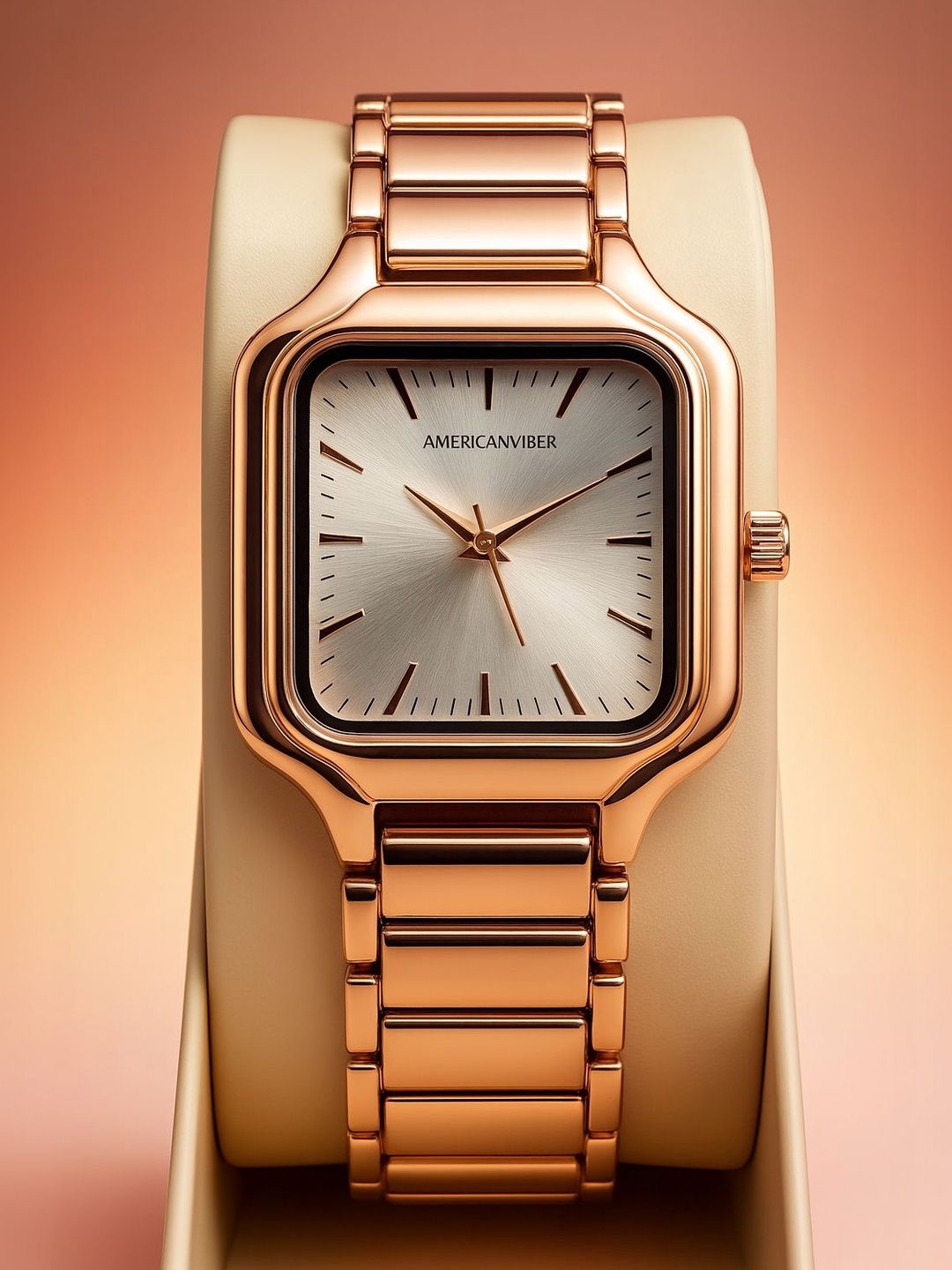 Americanviber Women Dial & Bracelet Style Straps Analogue Multi Function Watch