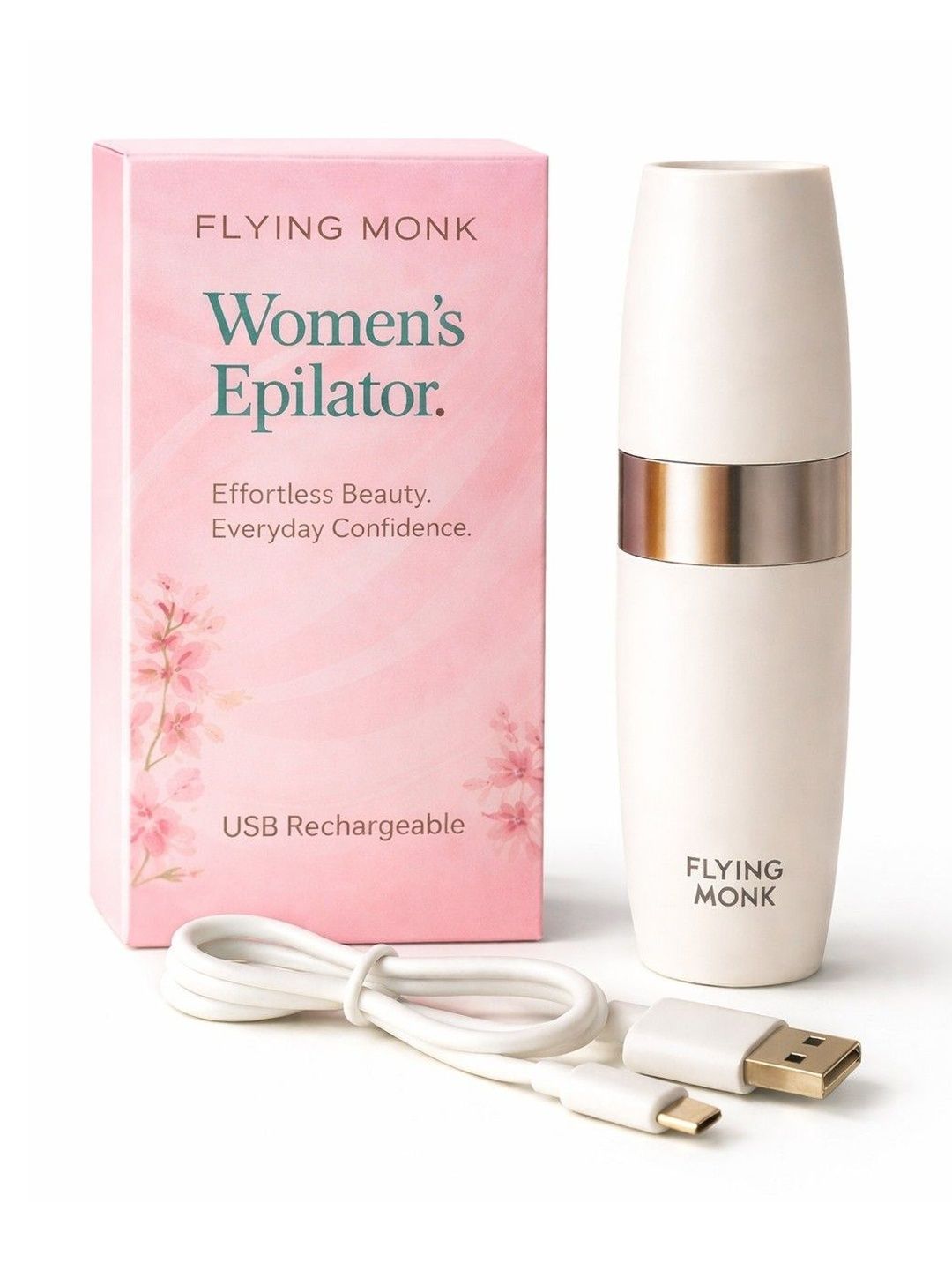 Flying Monk USB Rechargeable Facial Epilator