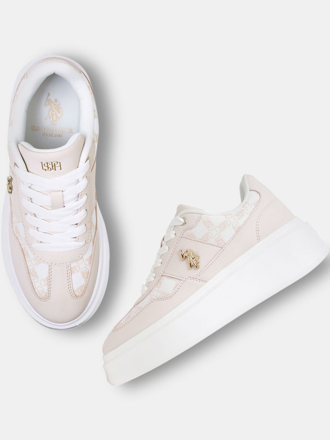 U.S. Polo Assn. Women Marlene 2.0 Light Weight Sneaker Shoes