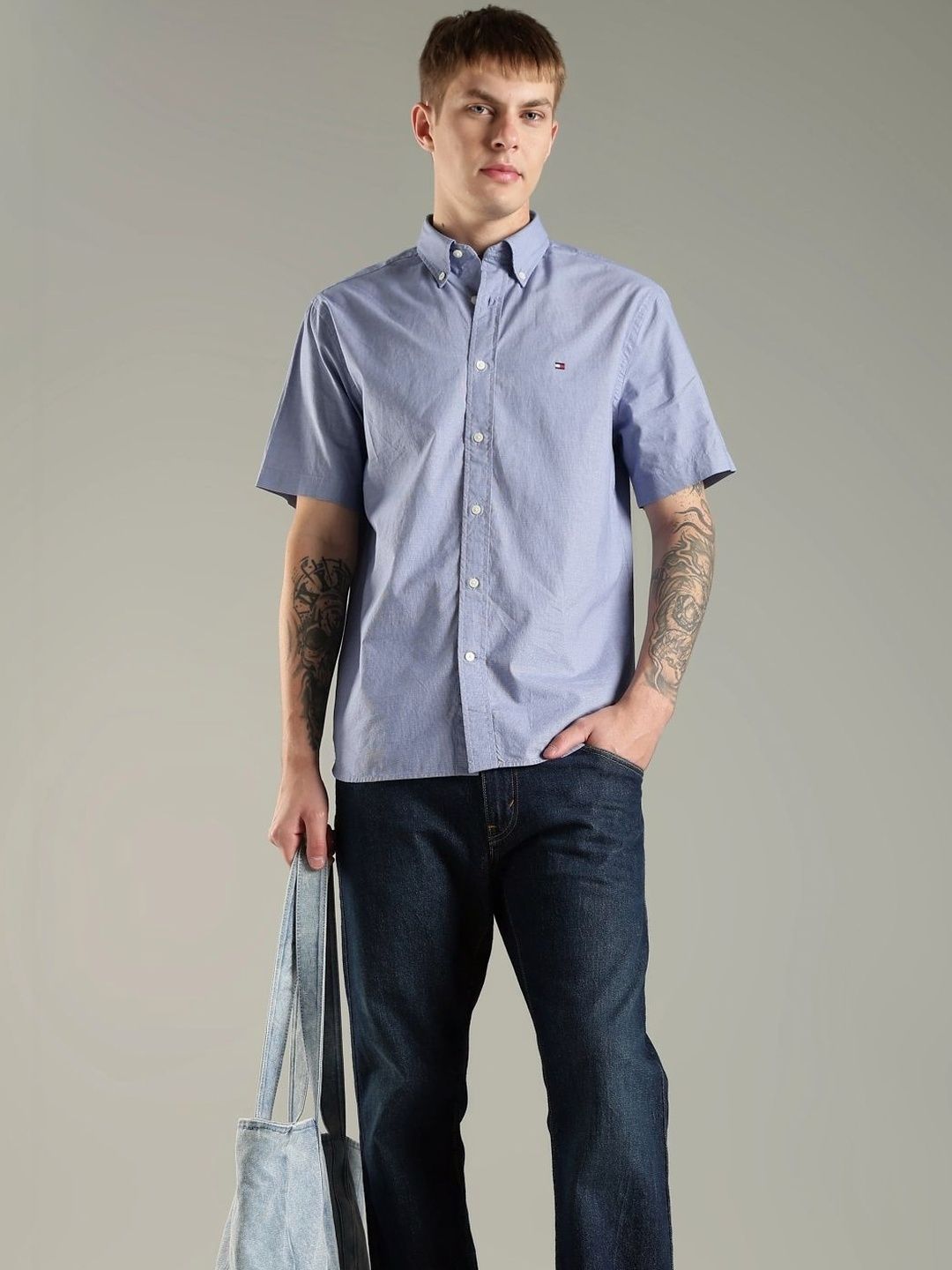 Tommy Hilfiger Men Casual Shirt