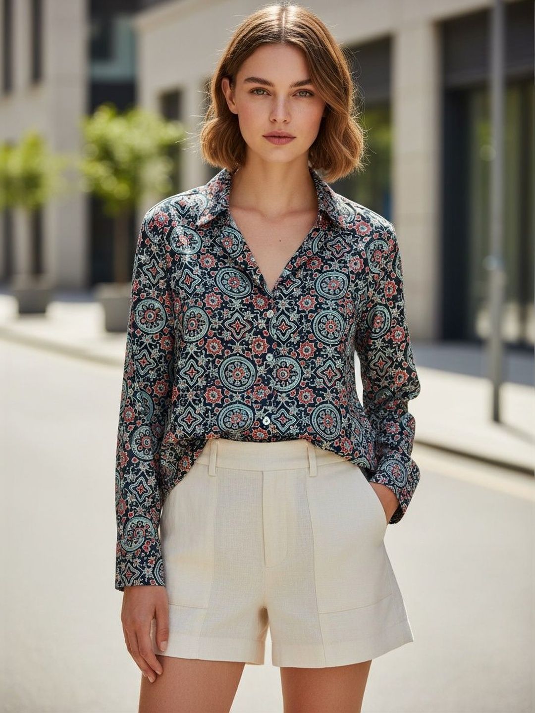 CORSICA Women Printed Casual Shirt