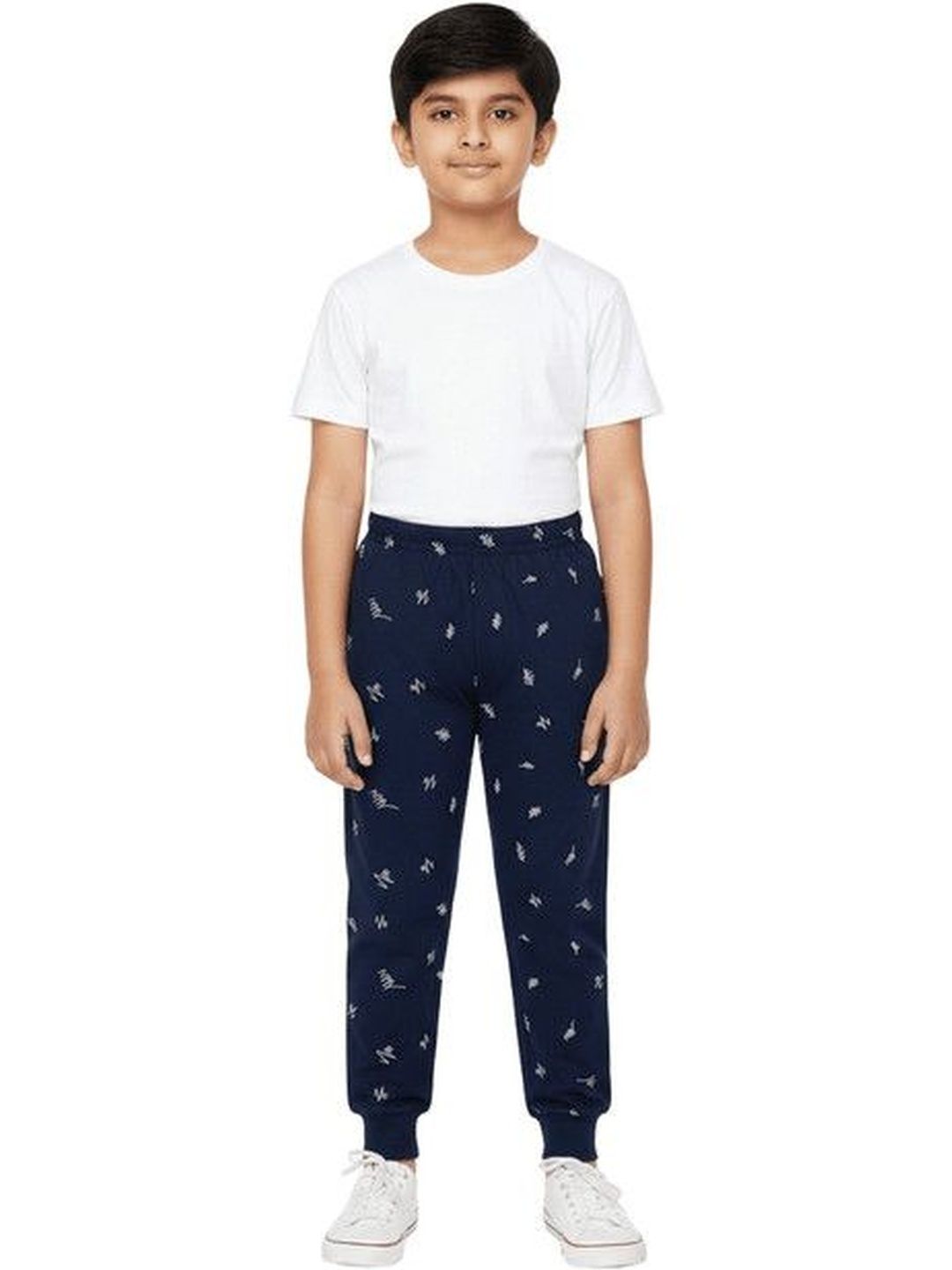Pack of 5 Regular Fit Typography Joggers 5