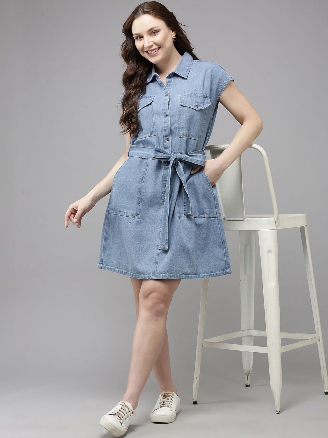Style Quotient Women Denim Dress