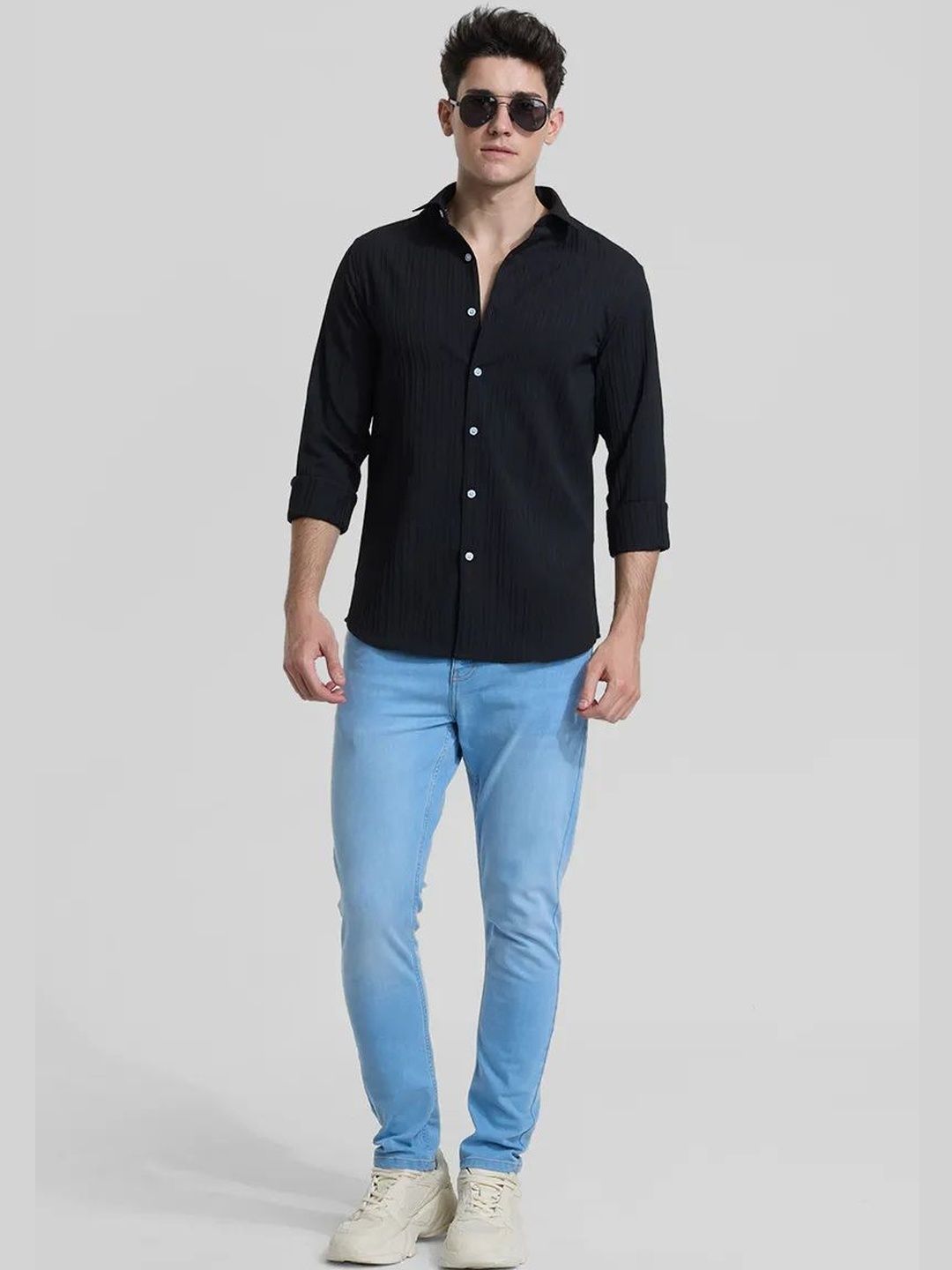 TIGER SNAKE Men Comfort Casual Shirt