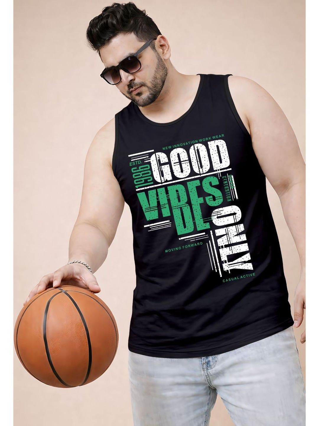 Triptee Printed Cotton Tank