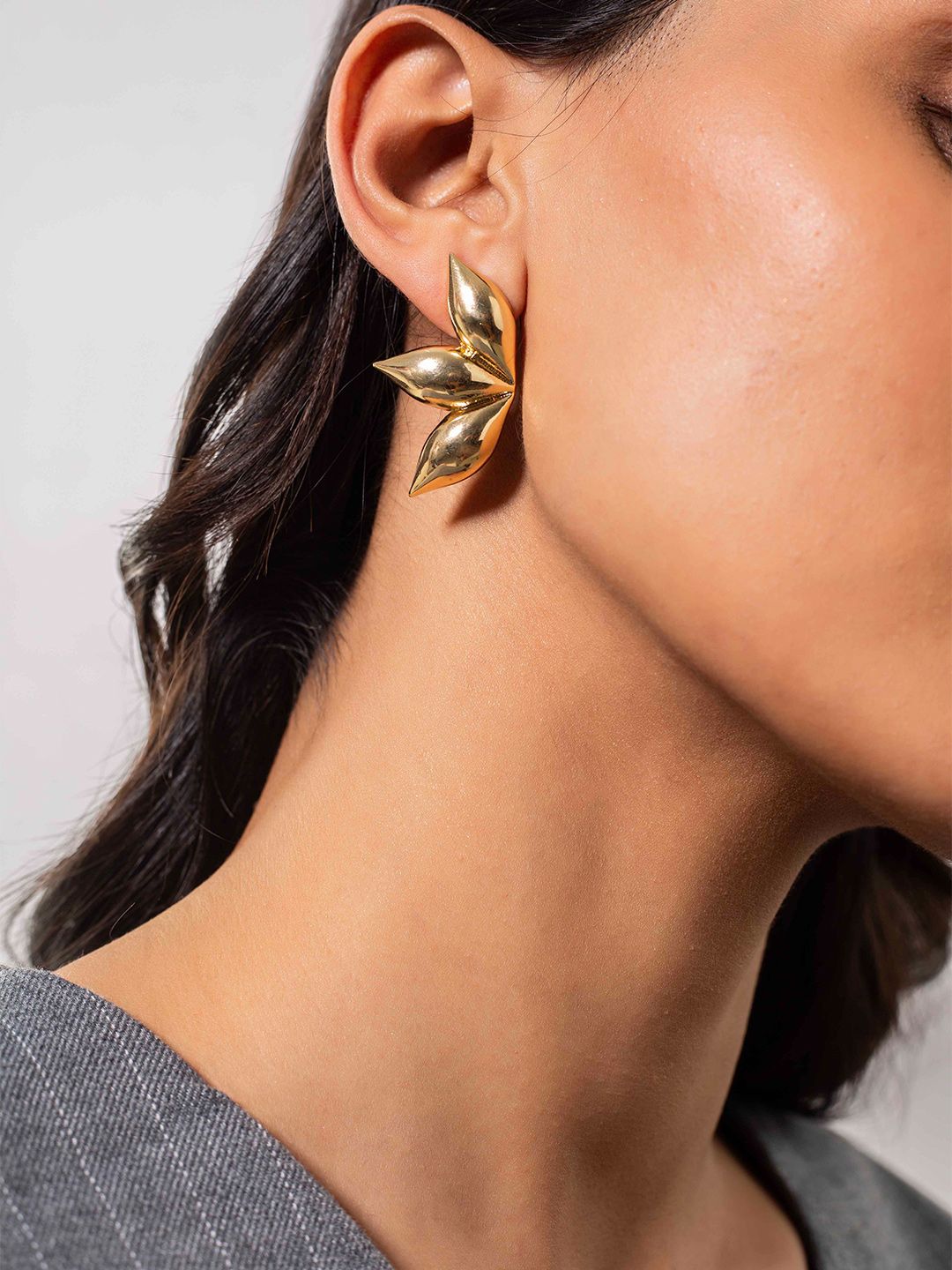 MINJI AND CO. Contemporary Studs Earrings
