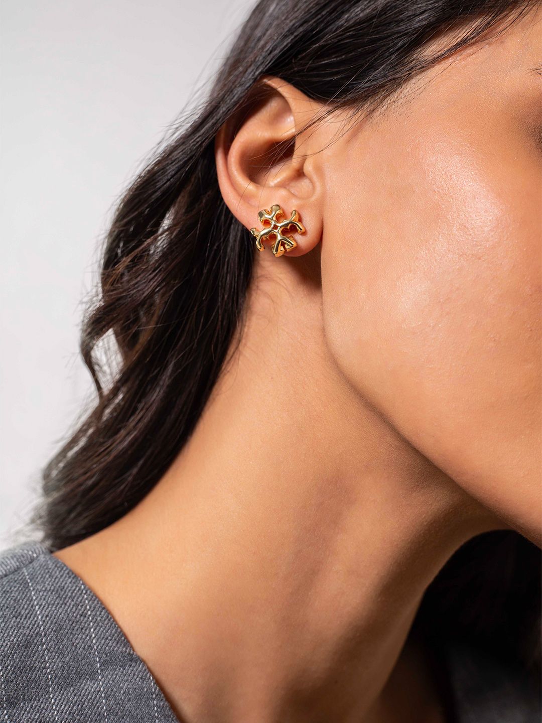 MINJI AND CO. Contemporary Studs Earrings