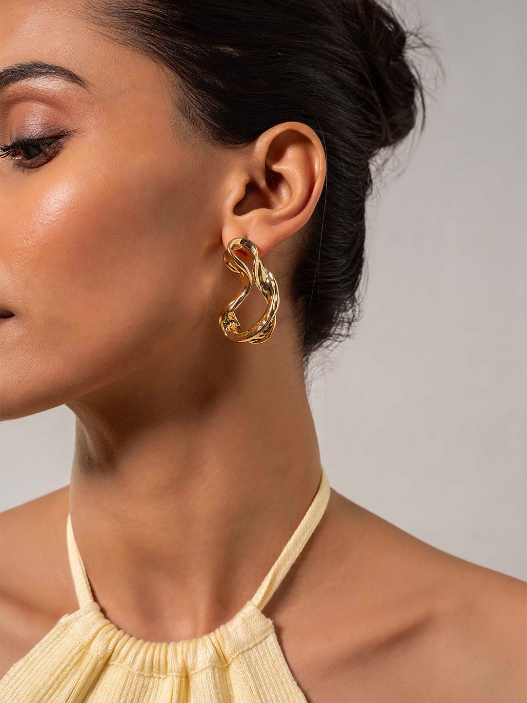 MINJI AND CO. Contemporary Studs Earrings