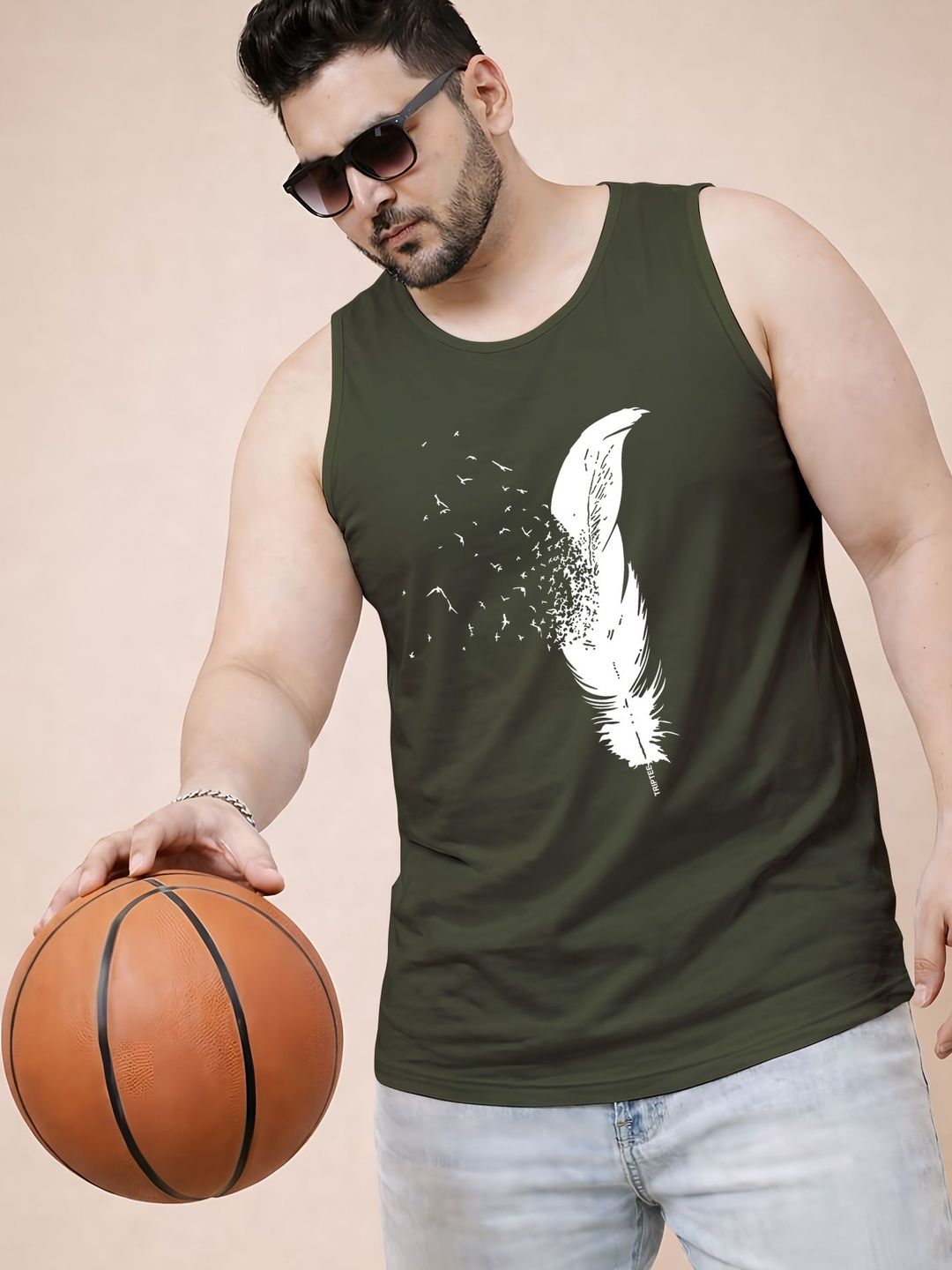 Triptee Printed Cotton Tank