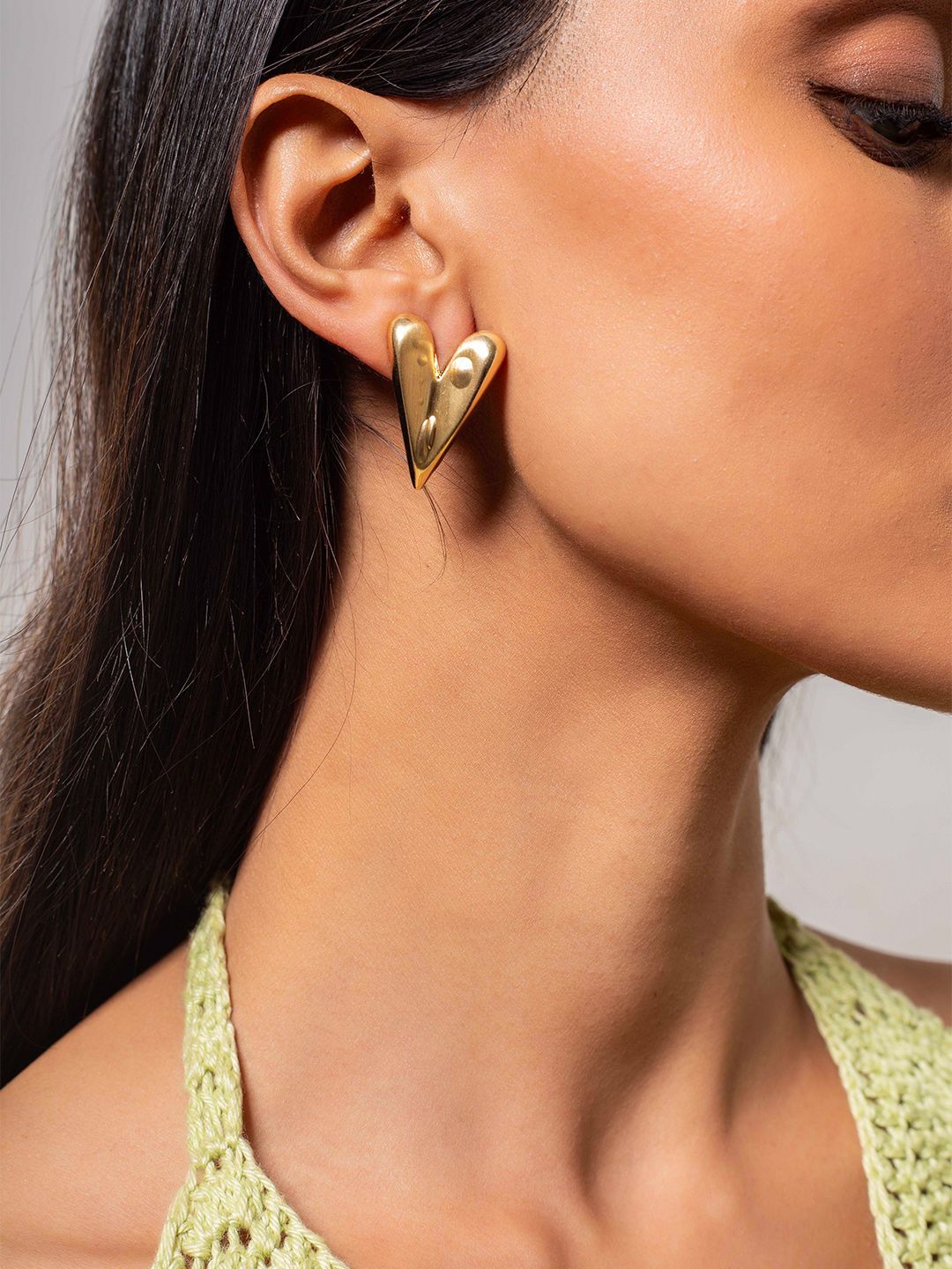 MINJI AND CO. Contemporary Studs Earrings
