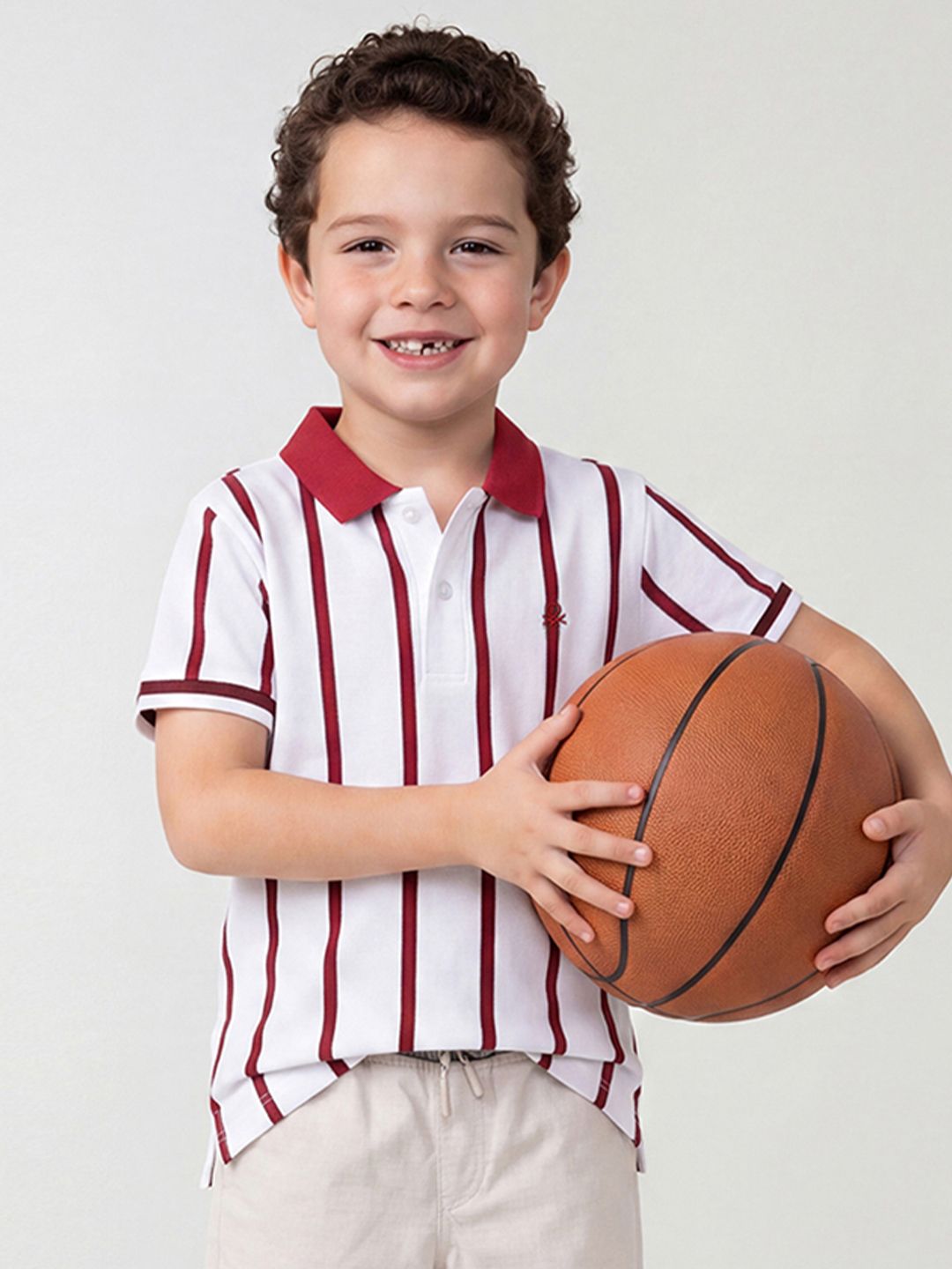 United Colors of Benetton Boys Pure Cotton Tshirts