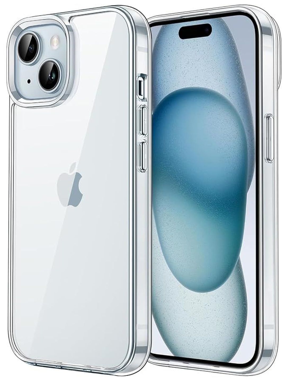 ANDVYA iPhone 15 Silicone Back Case Mobile Accessories