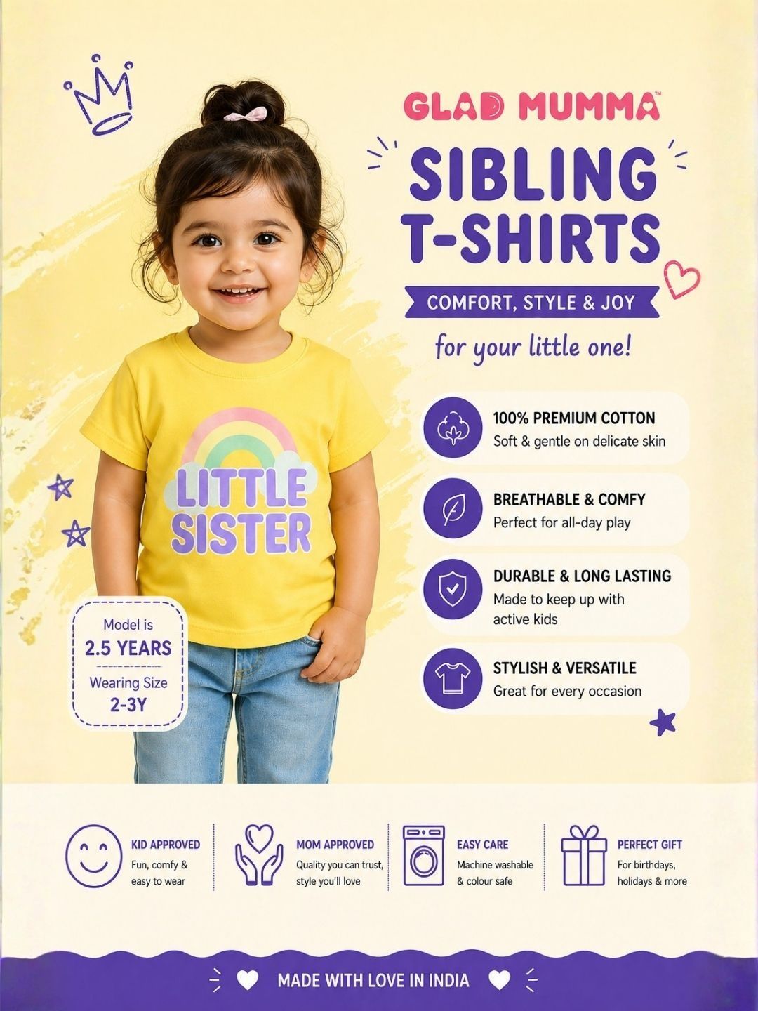 Girls Printed T-shirt 6