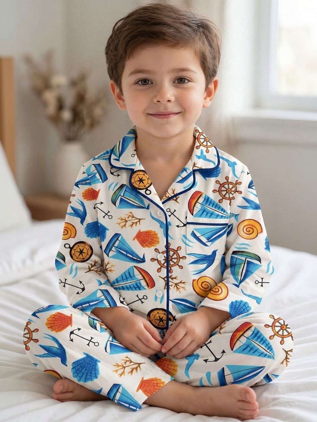 SEPHANI Boys Printed Night suit