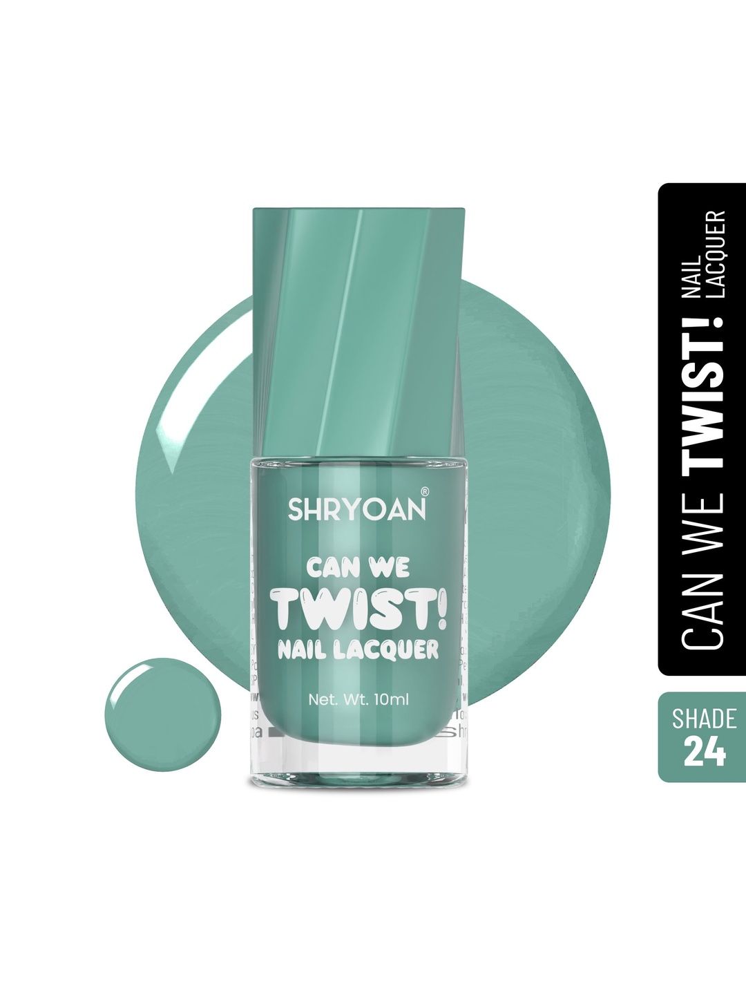 SHRYOAN Can We Twist Long Lasting Nail Polish - 10 ml - Shade-24