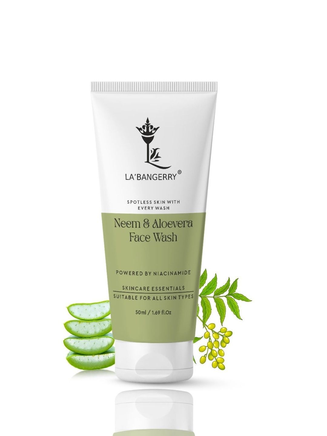 La'bangerry Neem & Aloe Vera Face Wash - 50 ml