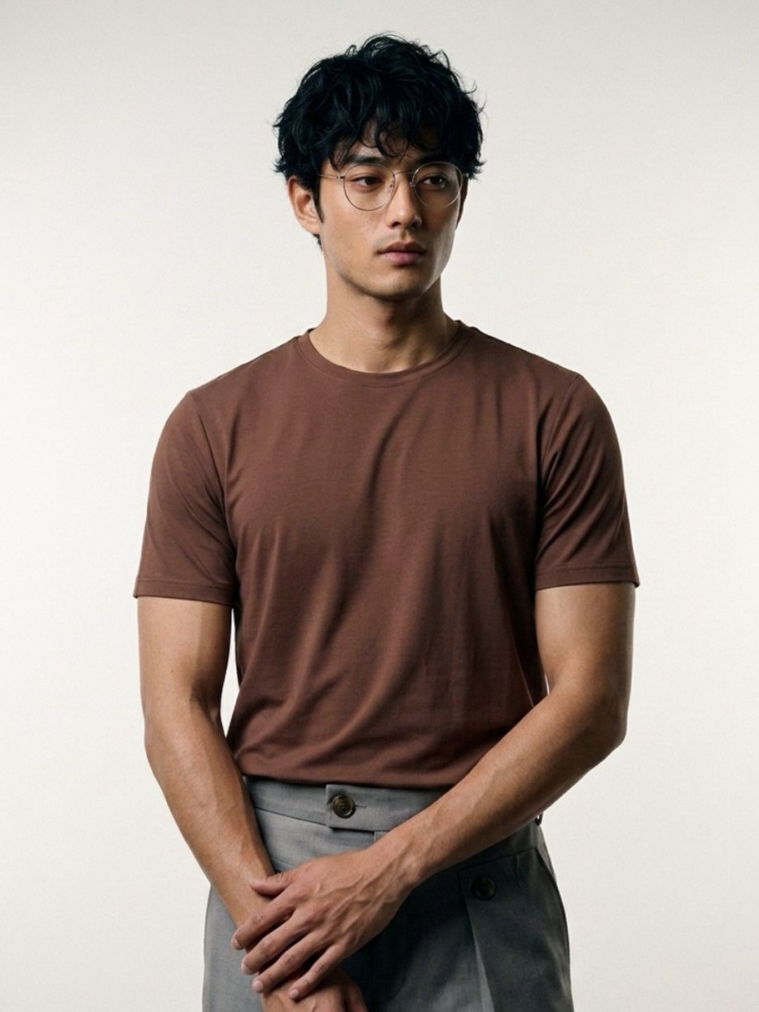 OvrWrk Regular Fit Round Neck T-shirt