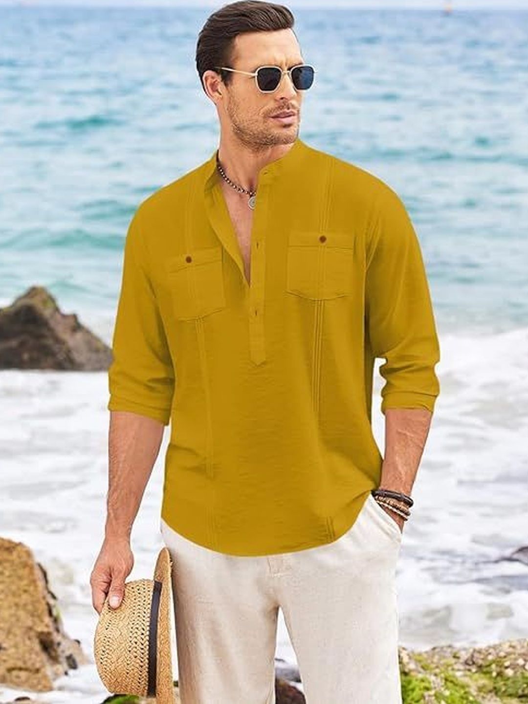 MACSIVO Men Standard Casual Shirt