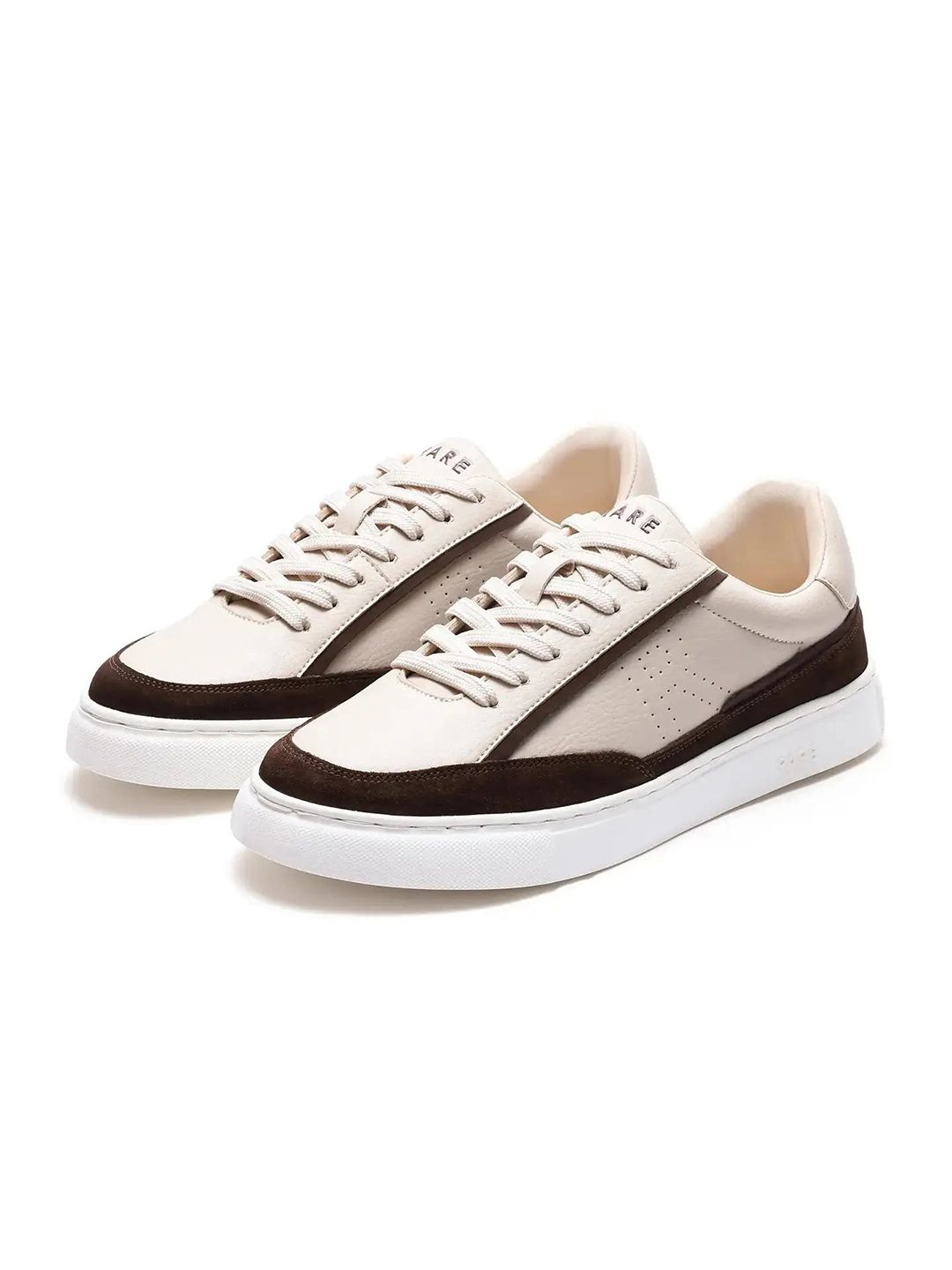 RARE RABBIT Men Textured Lace-Ups Round Toe Sneakers