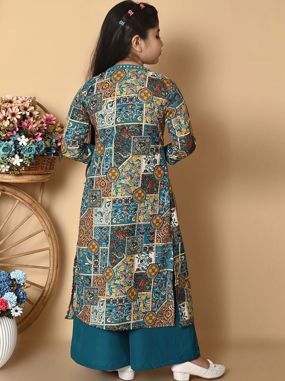 Girls Top with Palazzos 4