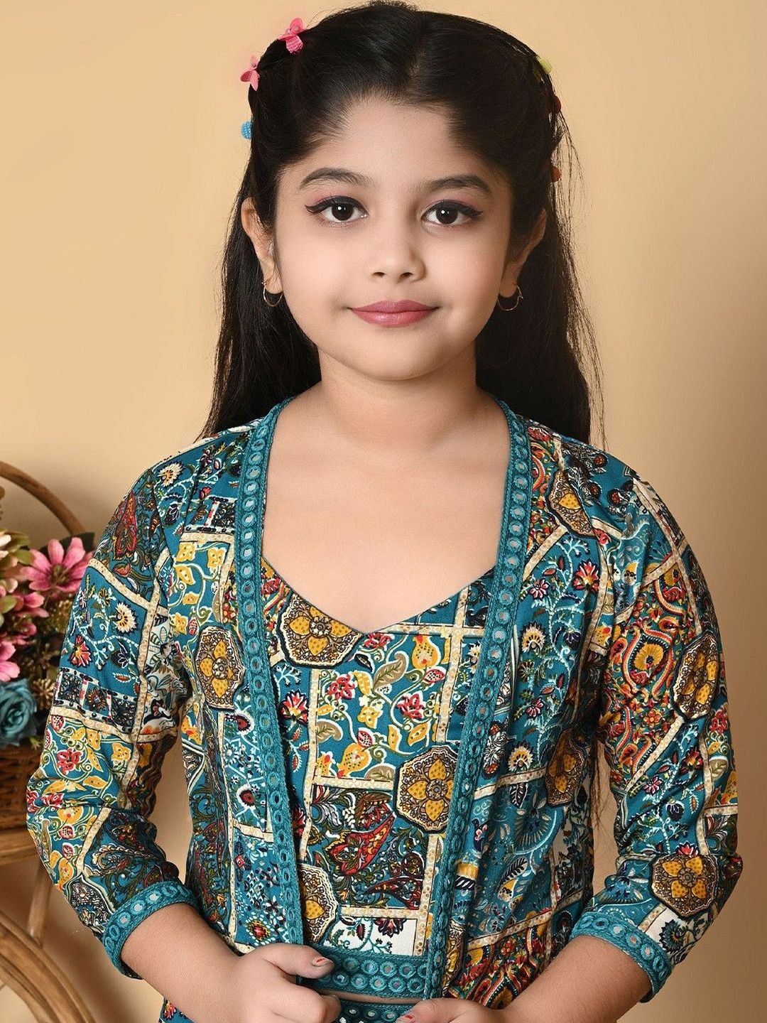 Girls Top with Palazzos 2