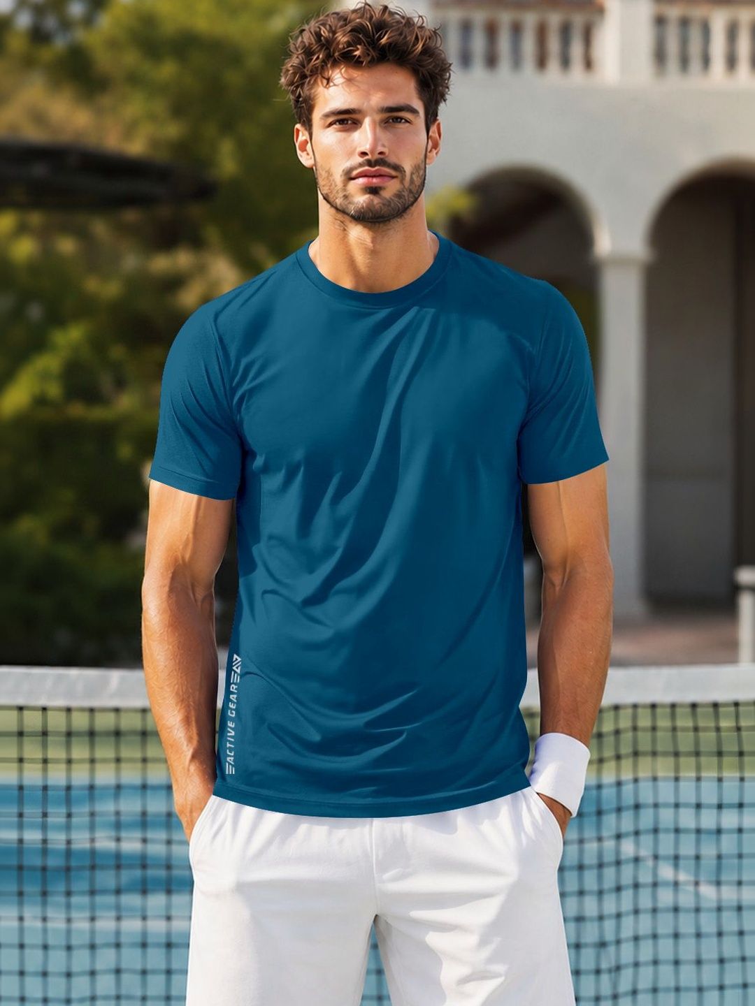 MODA RAPIDO X FITNESS EXCHANGE Men Brand Logo Dri-FIT T-shirt